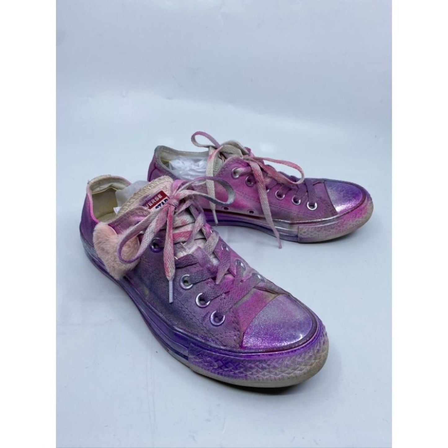 Converse Sneakers Customized with Multi Color 6.5