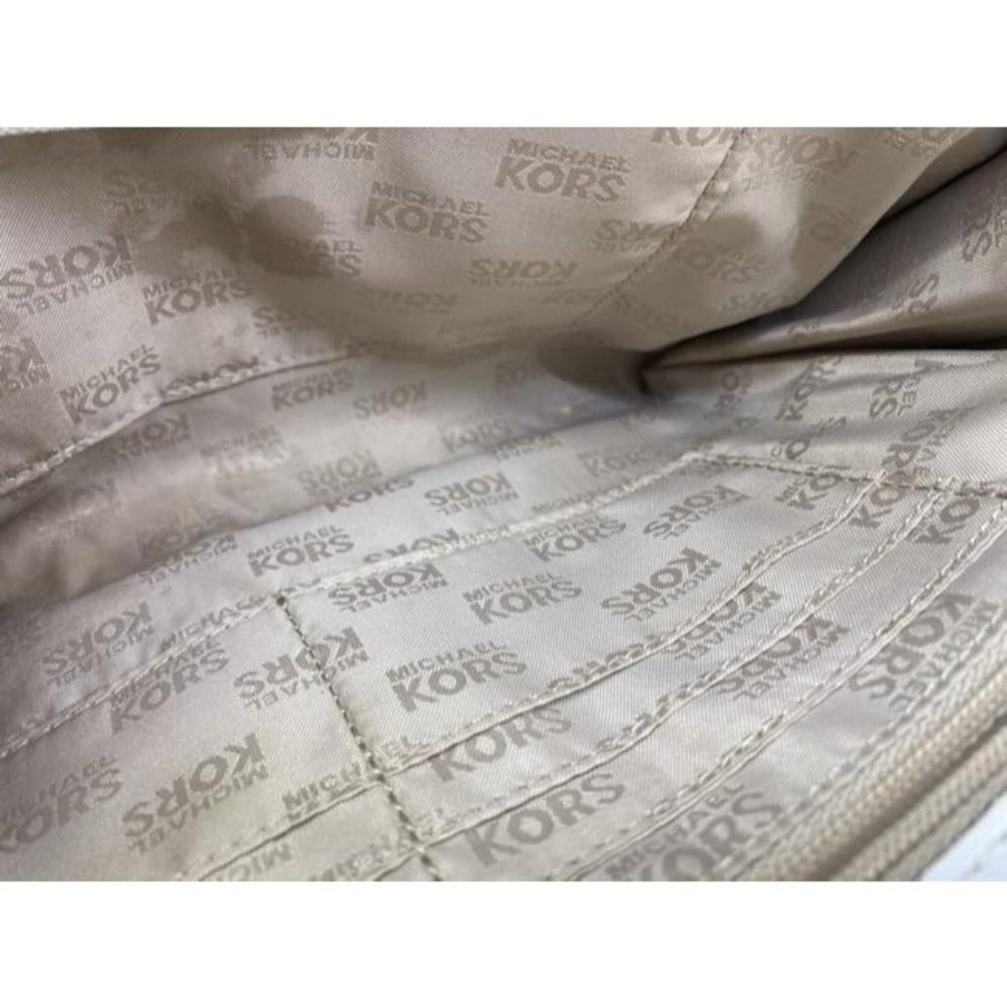 michael kors small handbag white leather hobo bag