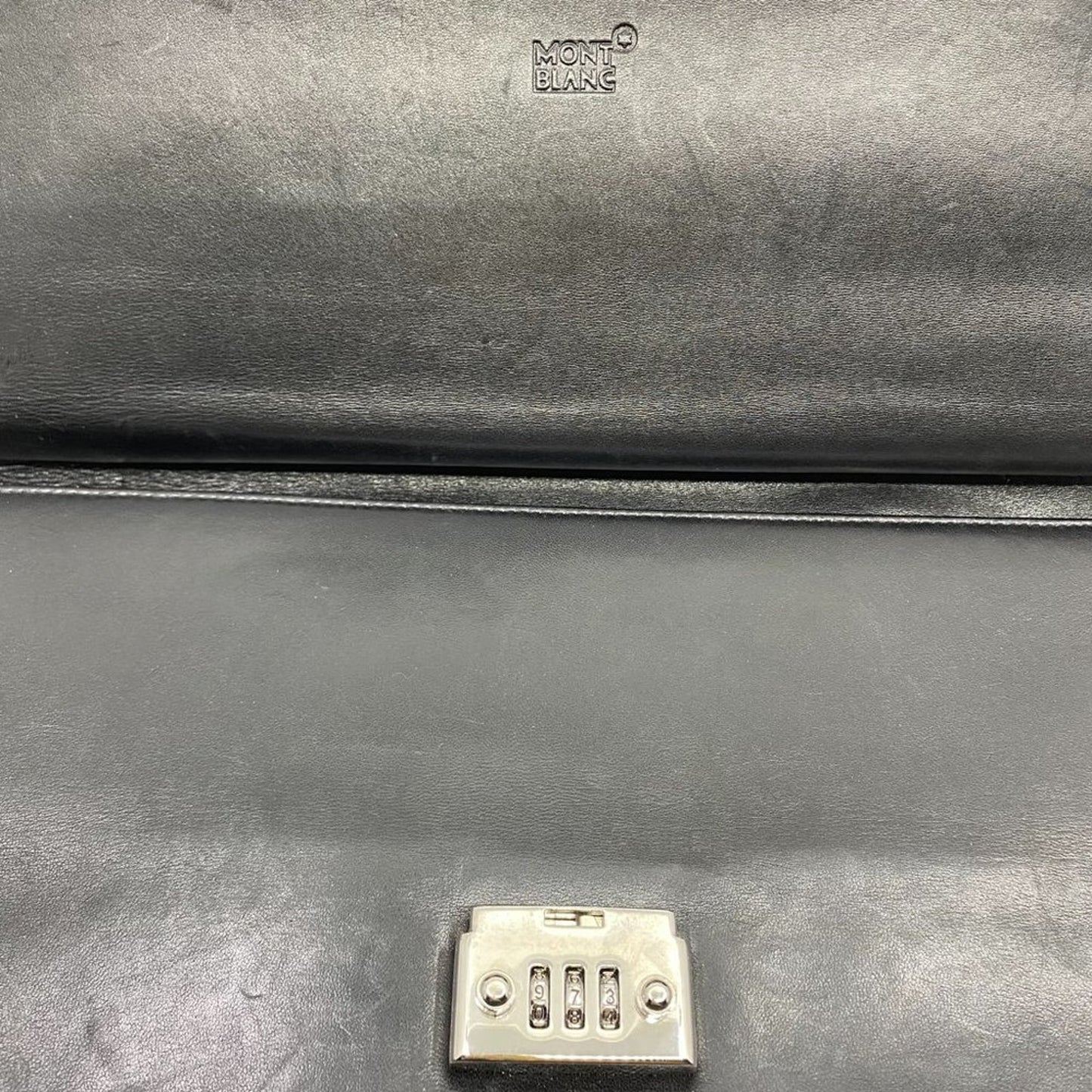 MONT BLANC Leather Briefcase