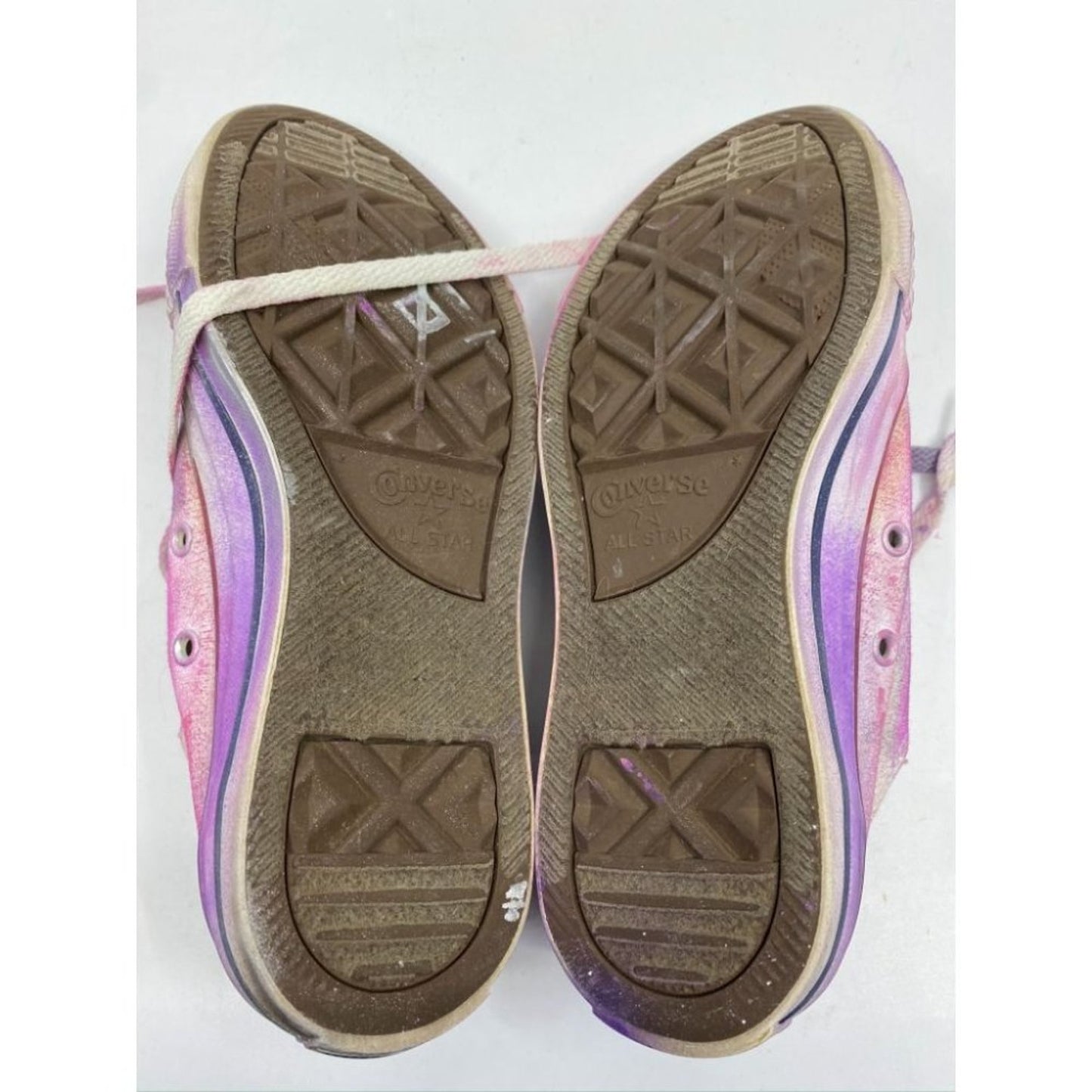 Converse Sneakers Customized with Multi Color 6.5