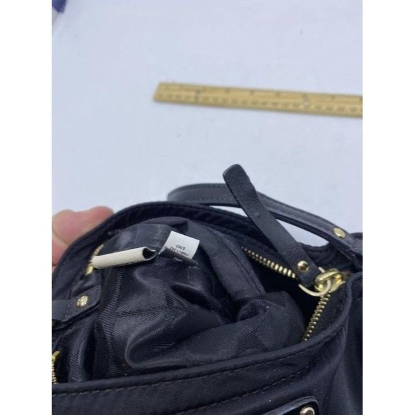 Kate Spade Cute Black Fabric Tote
