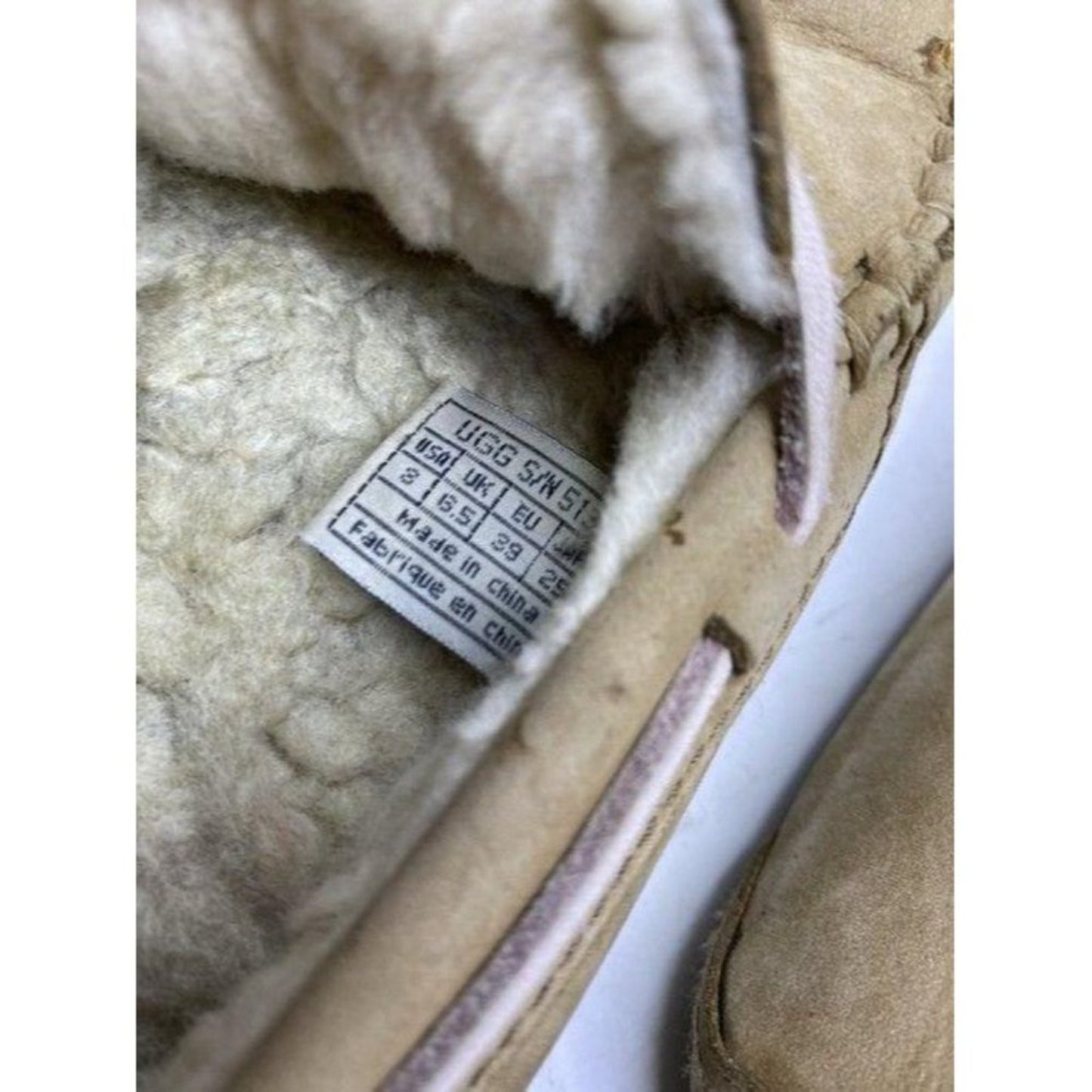 Ugg Australia Tan Slip Flats Size Us