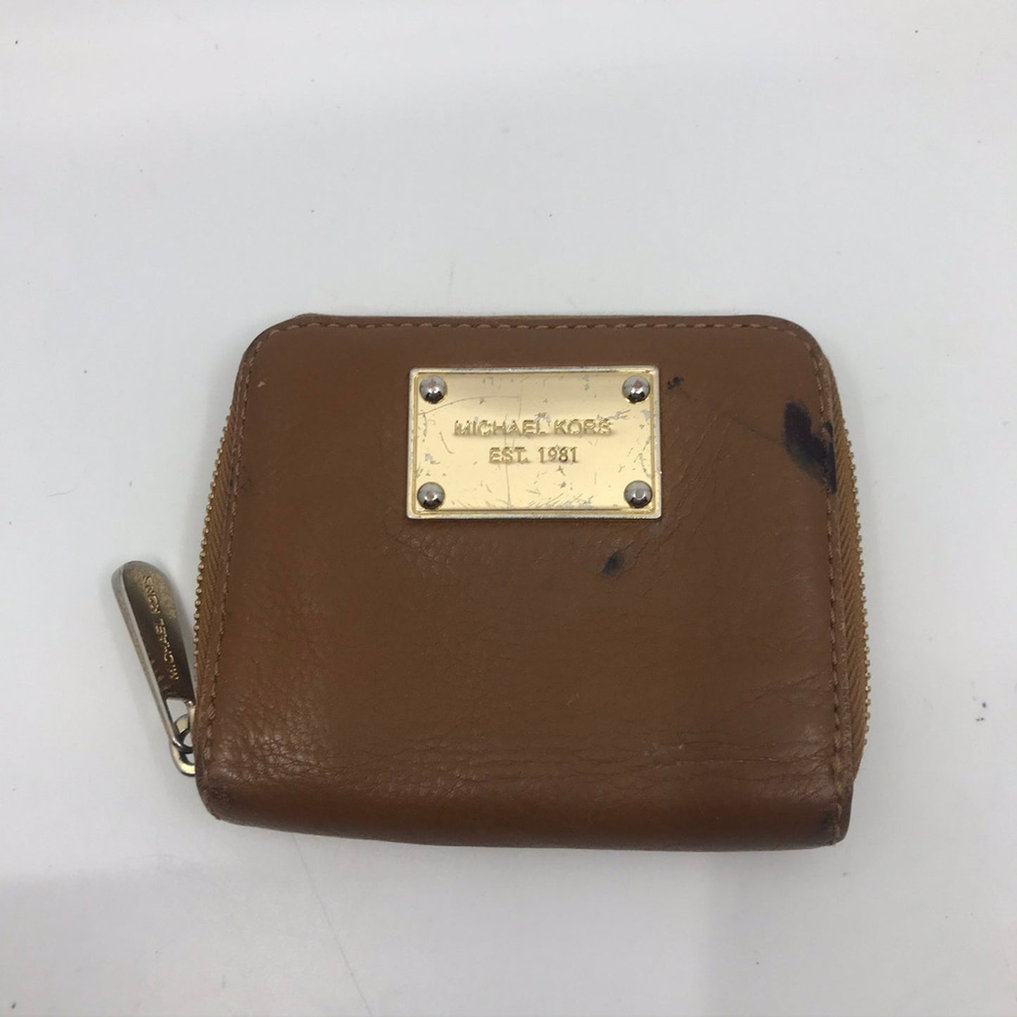 MICHAEL KORS Brown Leather Wallet