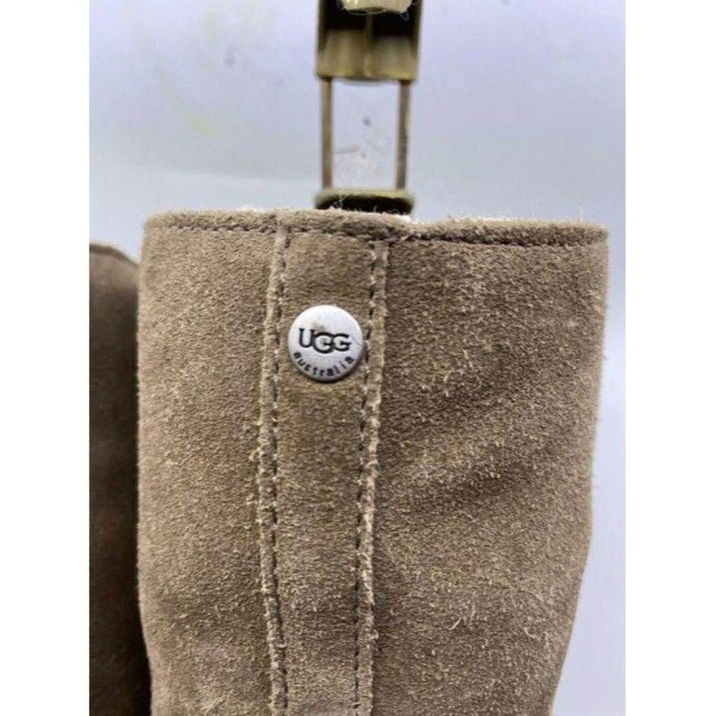 Ugg Australia Tan Tall Full Height Zipper Bootsboo