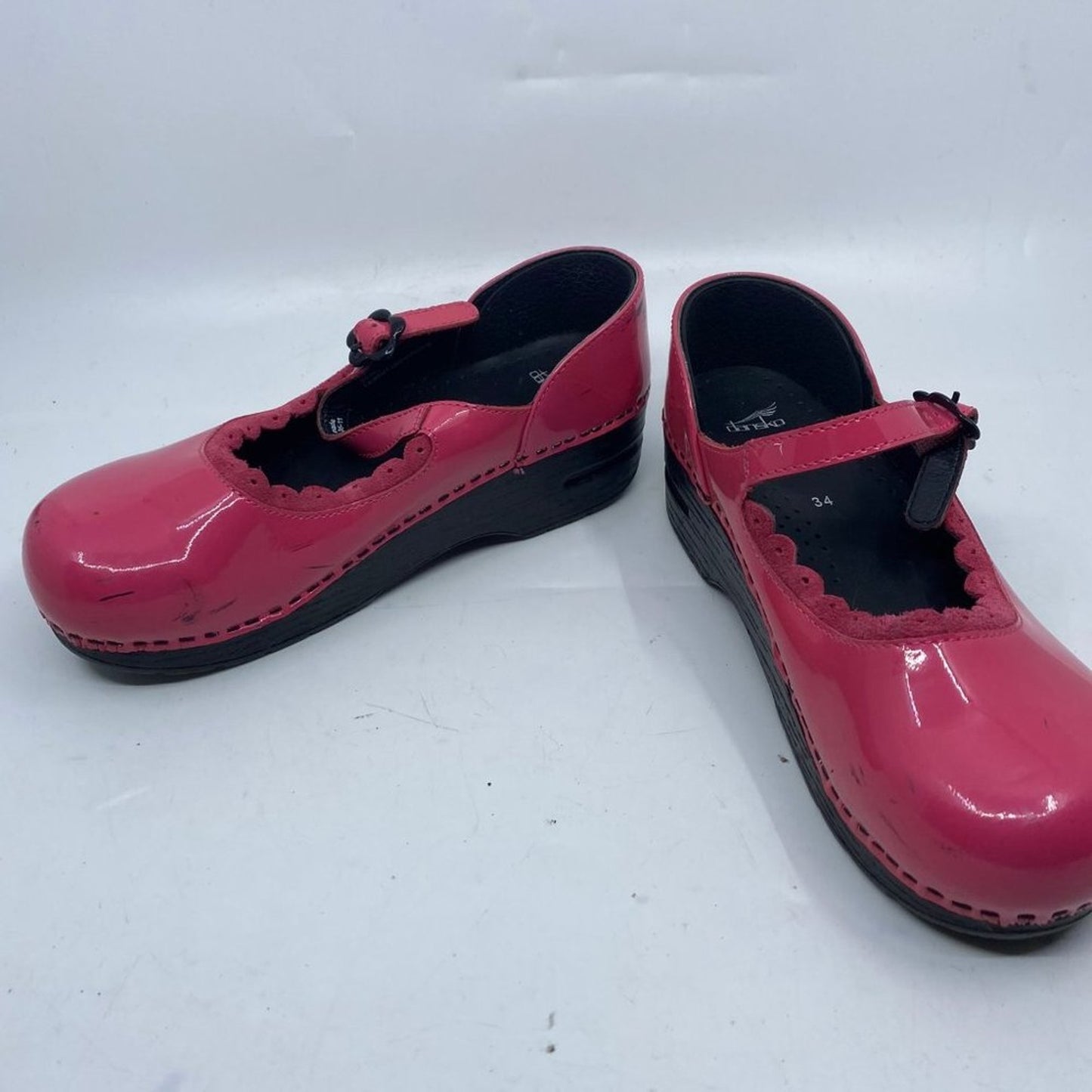 Dansko Pink Classic Mules EU34