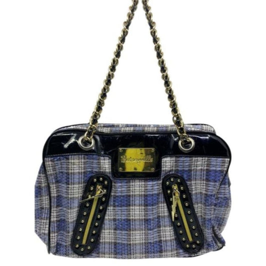 BETSEY JOHNSON Faux Leather Multicolor Tote Bag