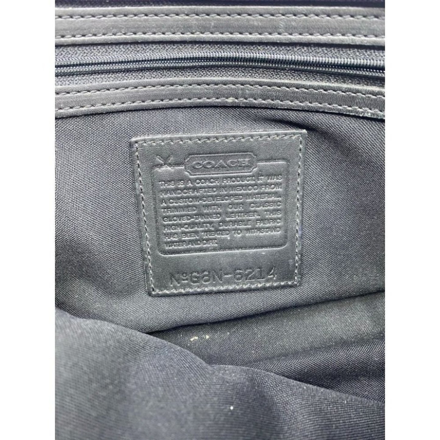 Coach Handbag Purple Customized with Applique