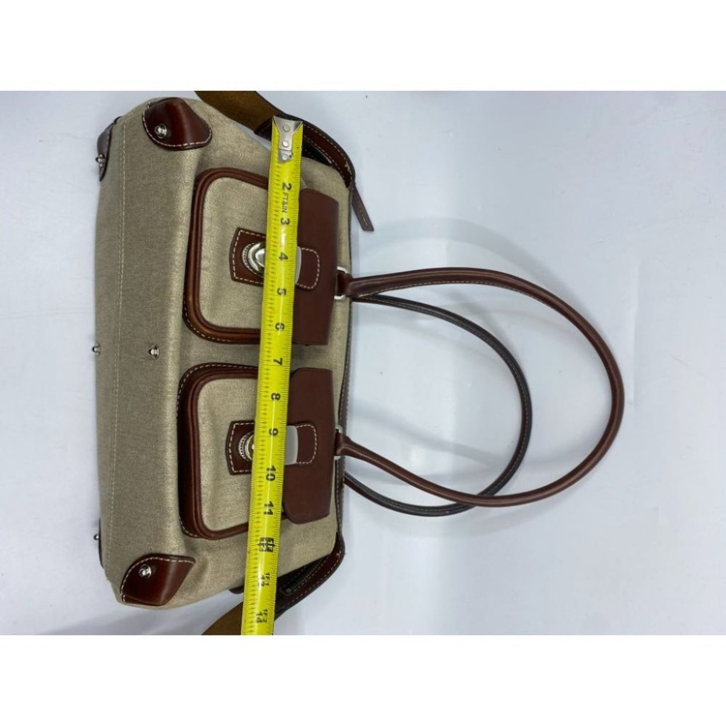DOONEY & BOURKE Tan Brown Medium Size Doctor Bag