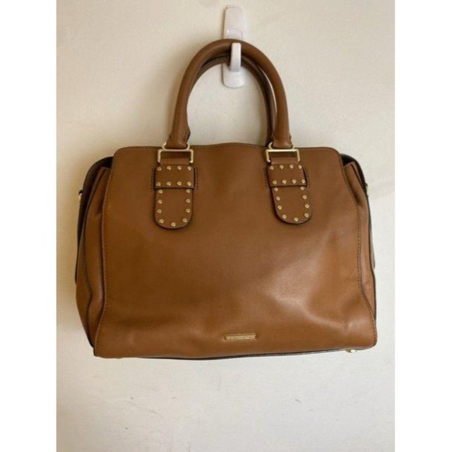 rebecca minkoff bag shoulder orange leather tote