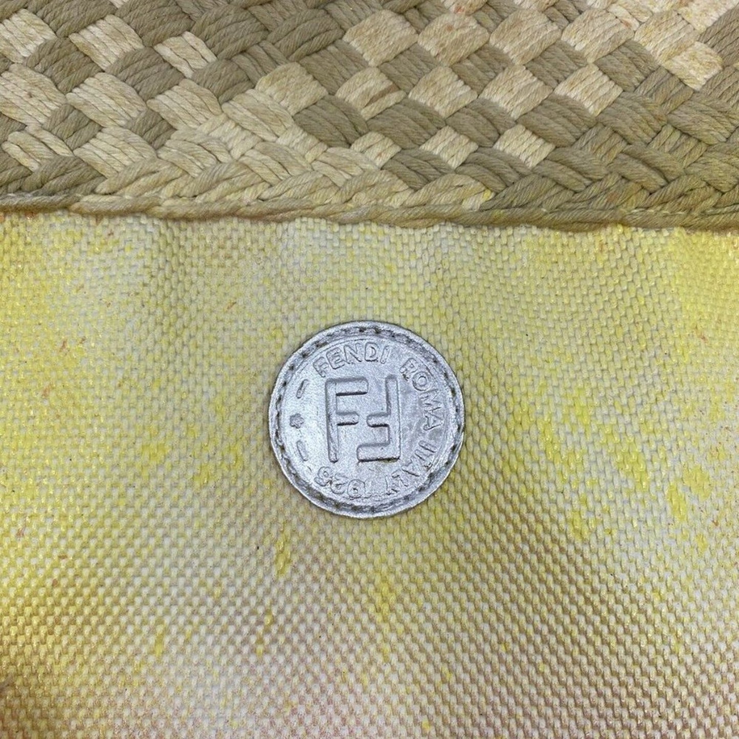 FENDI Vintage Customized large tote bag W/ Multi C