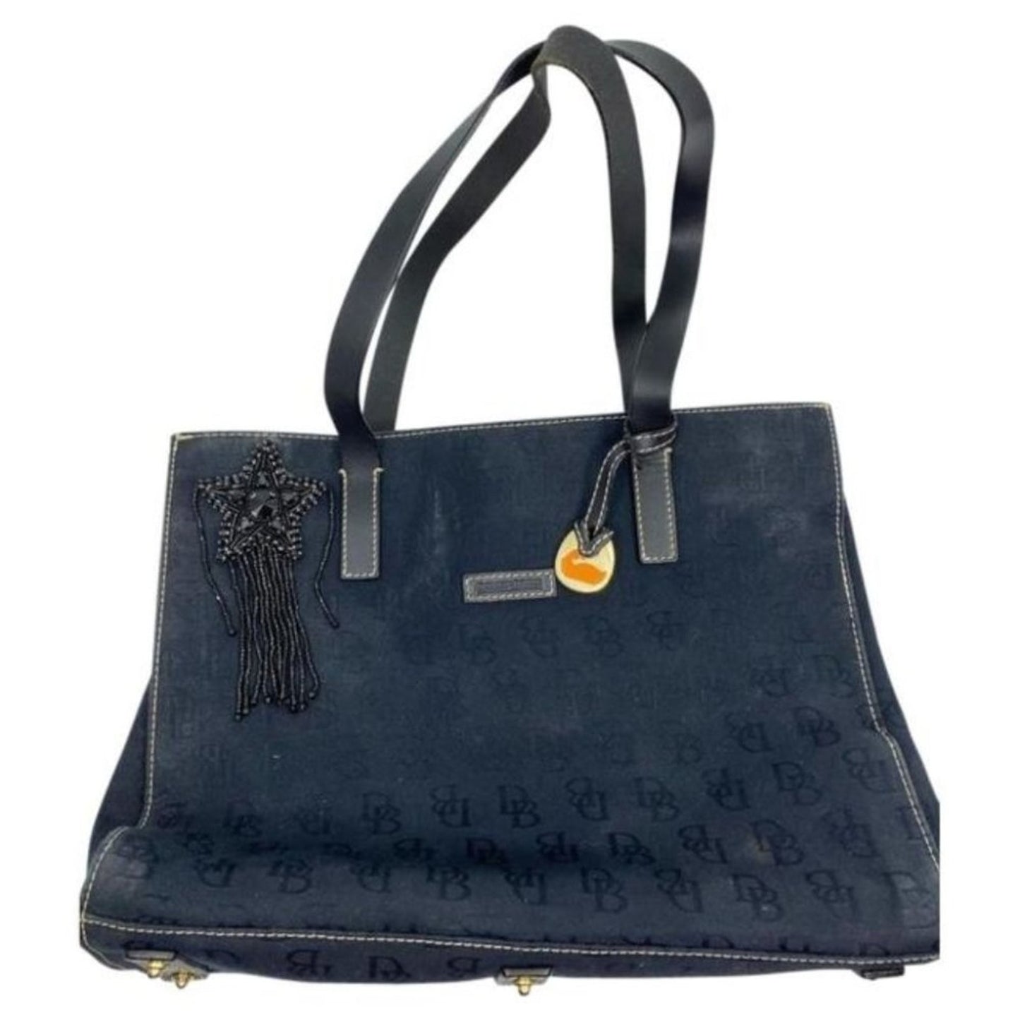 DOONEY & BOURKE Blue Black Shoulder Bag Customized