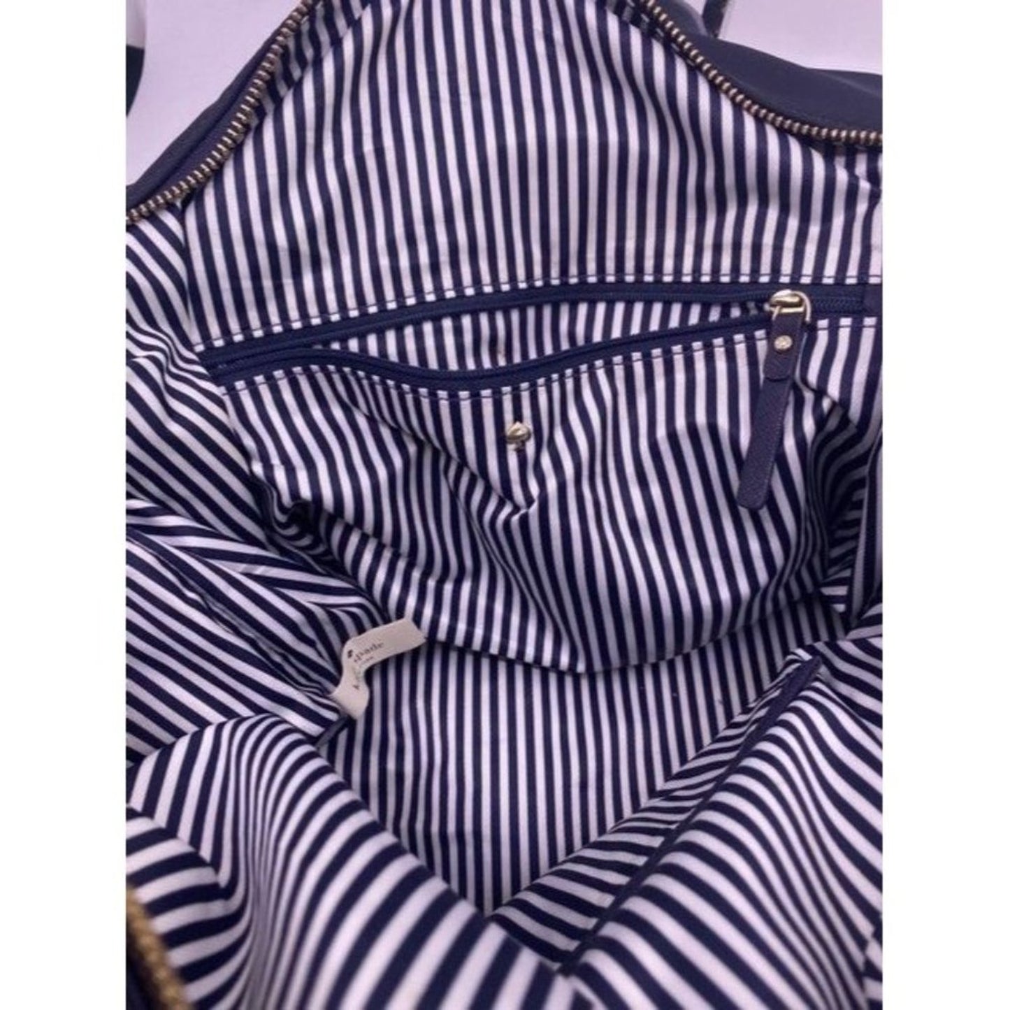 Kate Spade Extra Large Navy Nylon Weekendtravel Bag