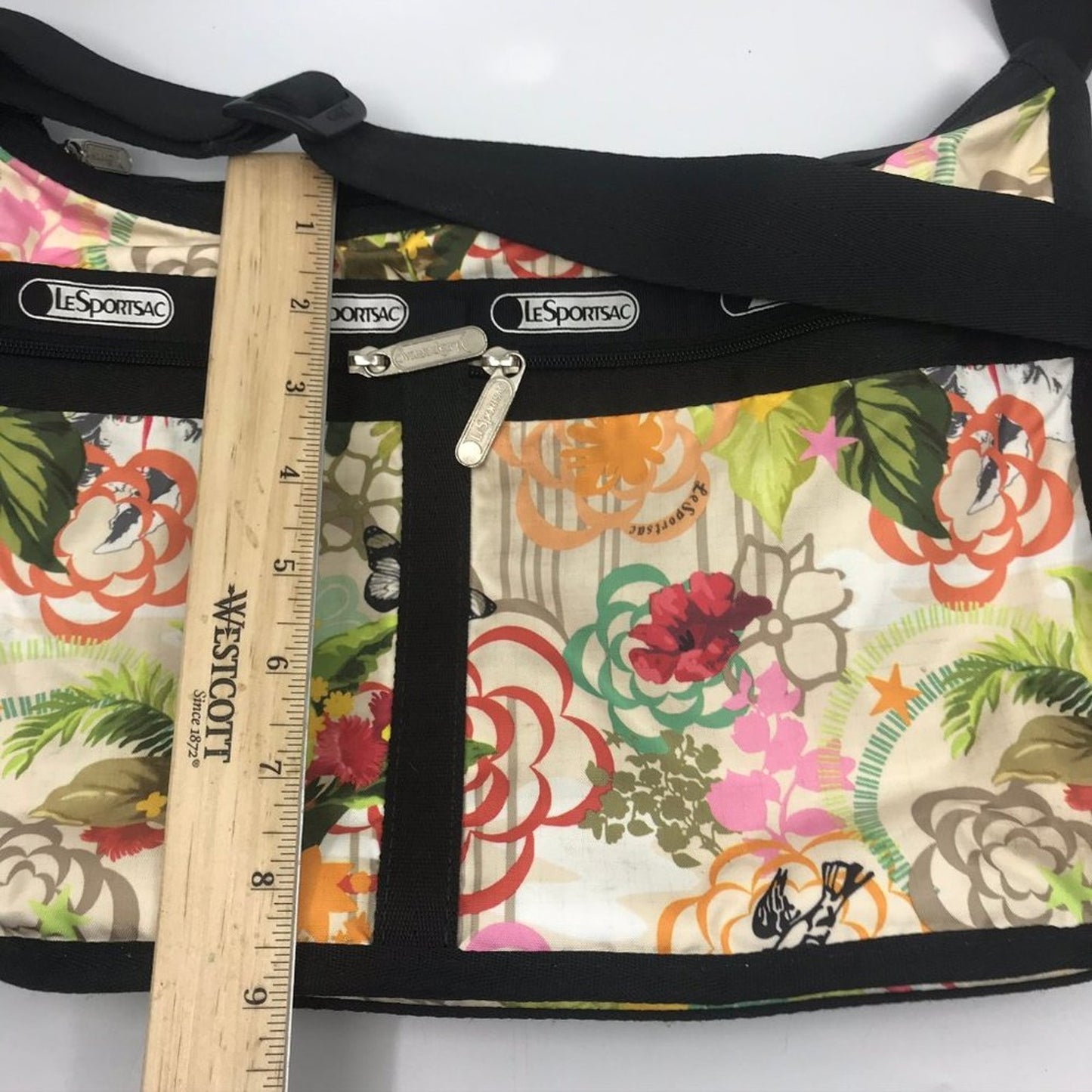 LeSportsac Medium Size Multicolor Crossbody Bag