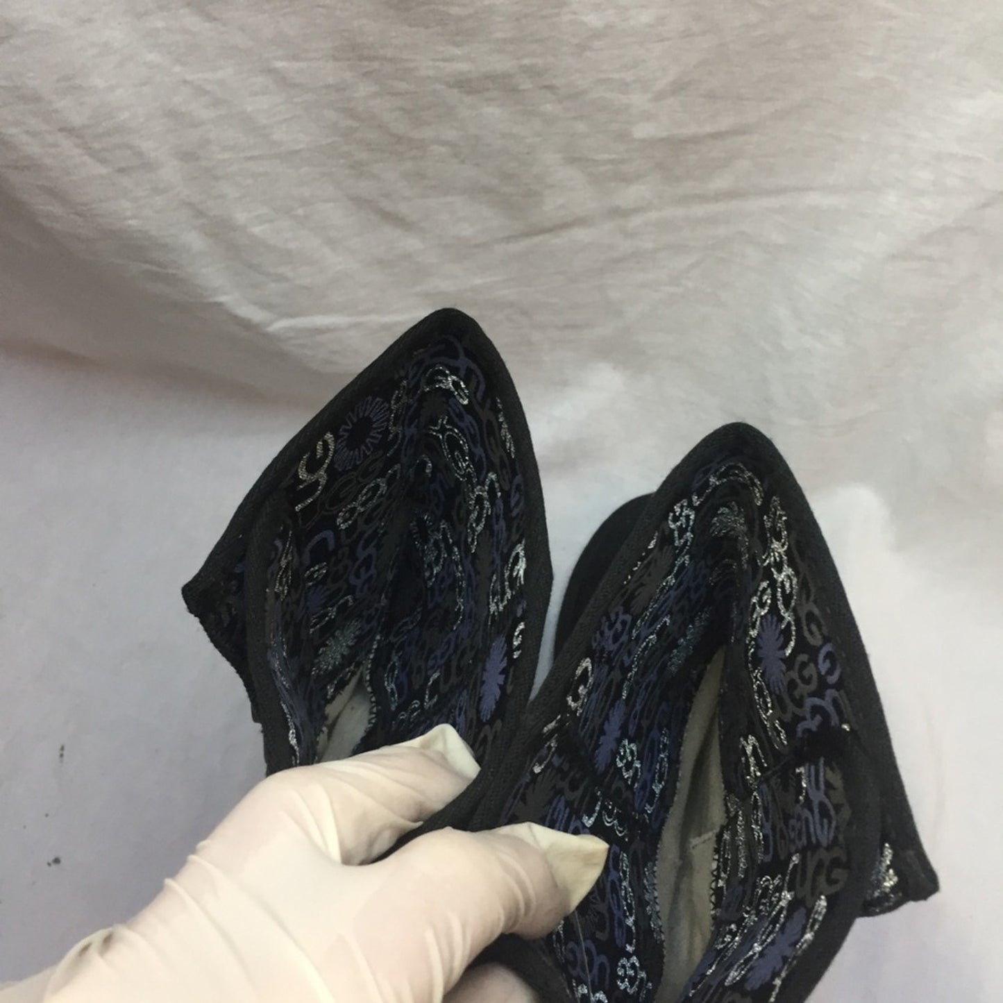 High UGG Black Boots Size: 5