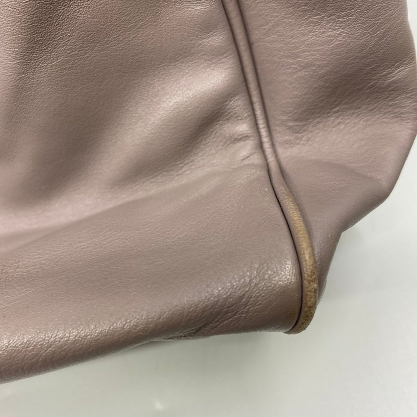 Coach Gray Medium Leather Tote Bag