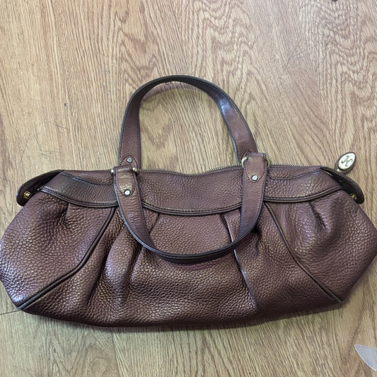 Cole Haan Dark Brown Leather Shoulder Bag