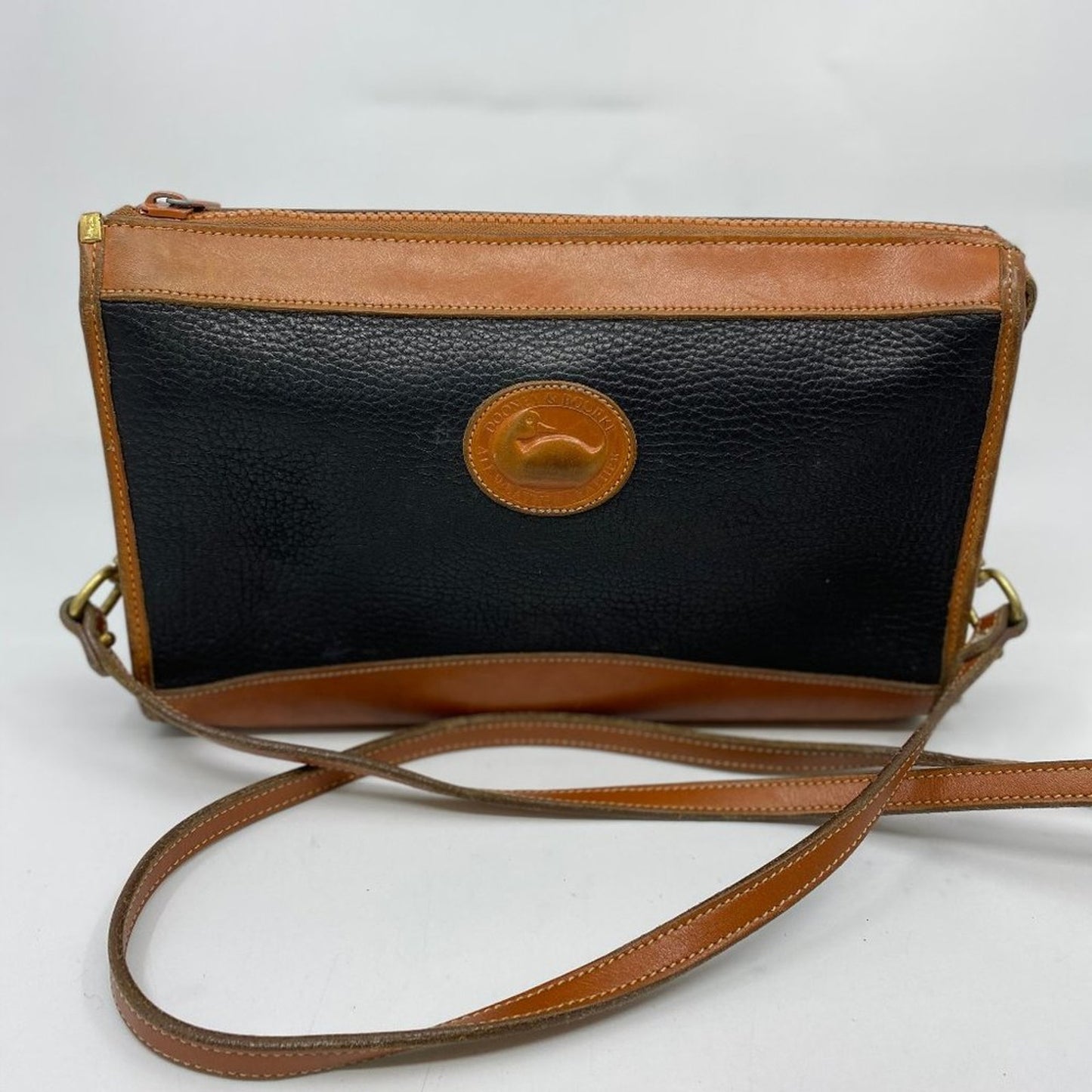 DOONEY & BOURKE Black All Weather Leather Bag