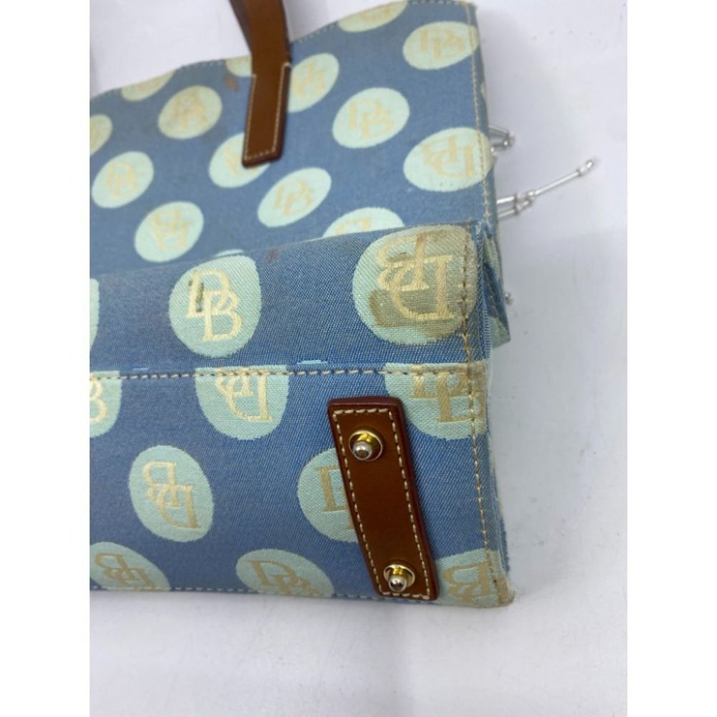 DOONEY & BOURKE Blue Brown Shoulder Bag Customized