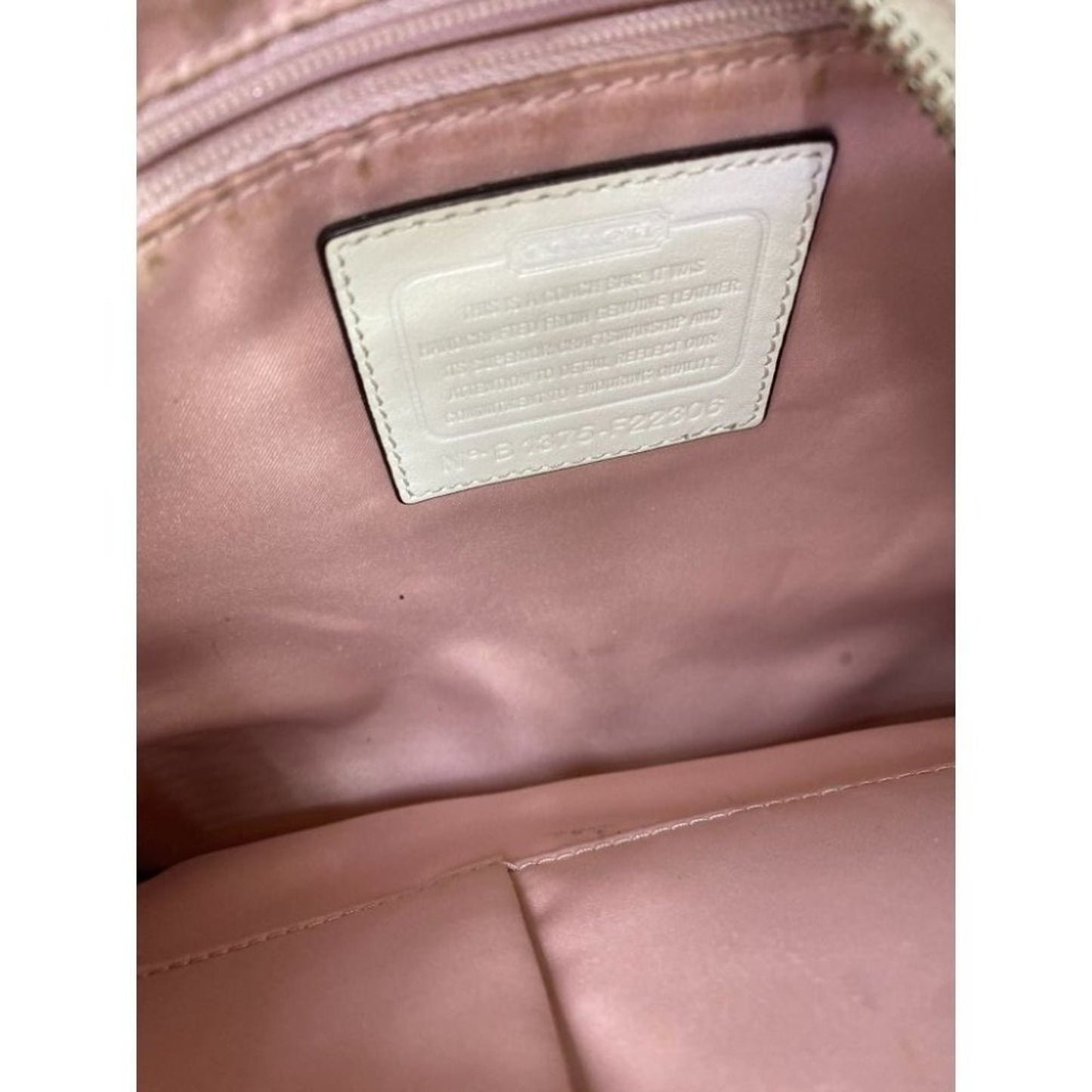 Coach Leather Crossbody Multicolor Customized
