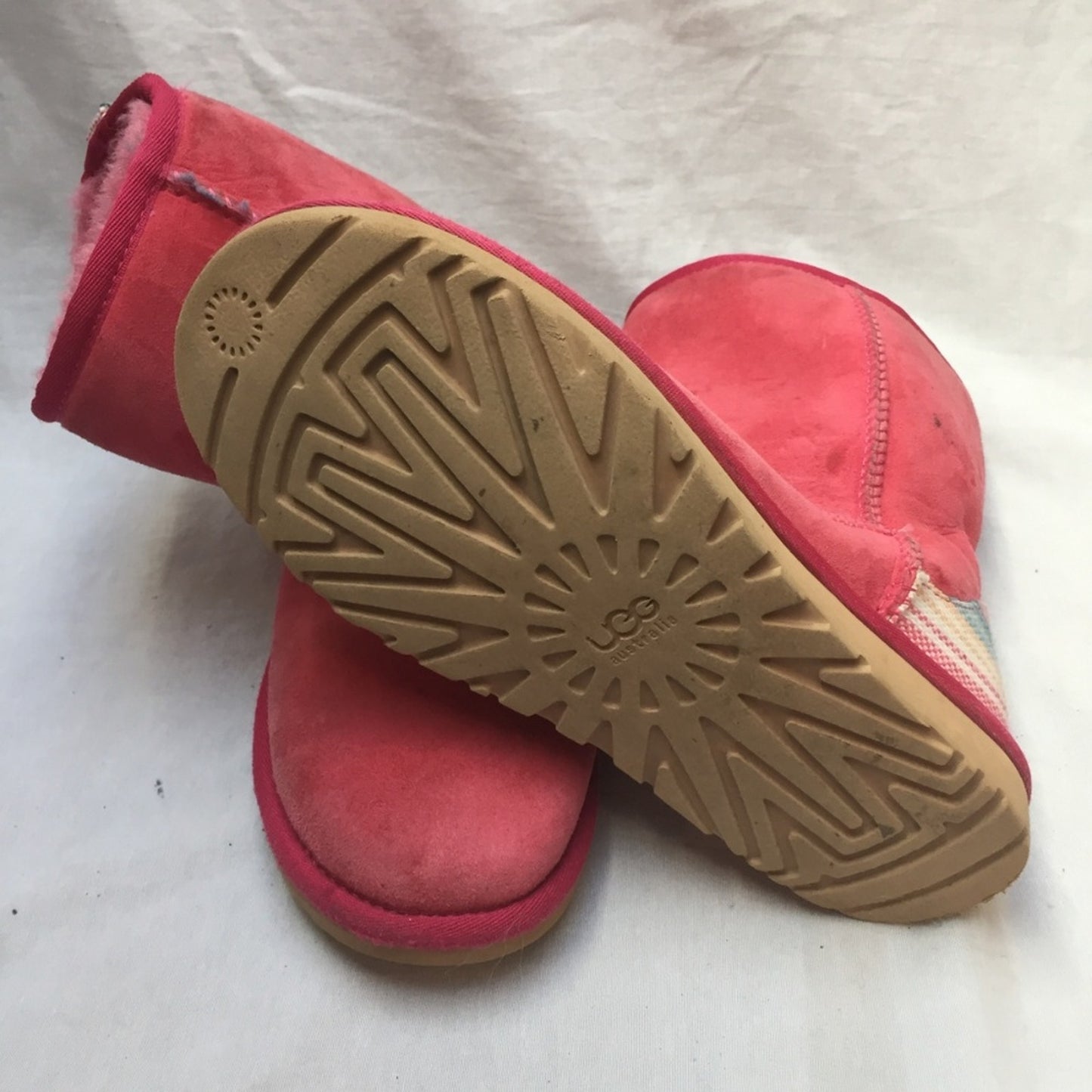 Mini UGG Pink Boots Size: 6