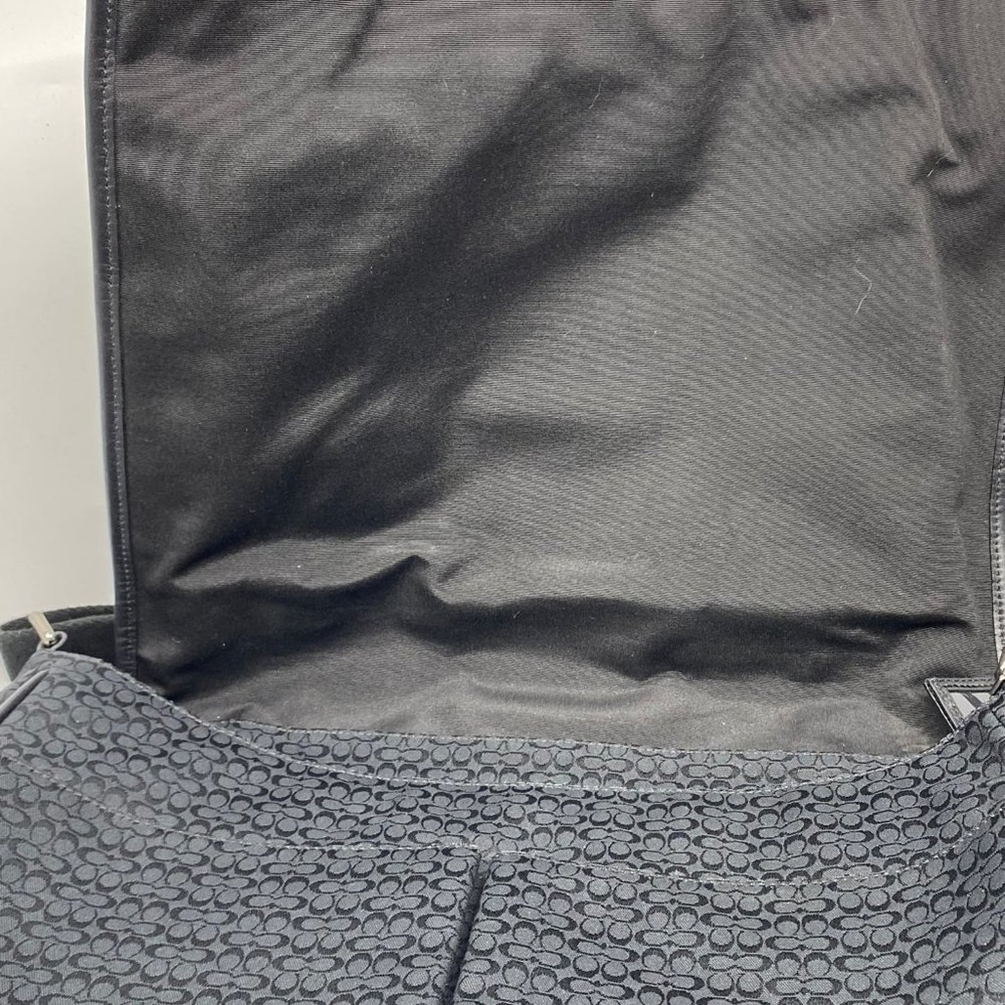 COACH Black Fabric Crossbody Bag