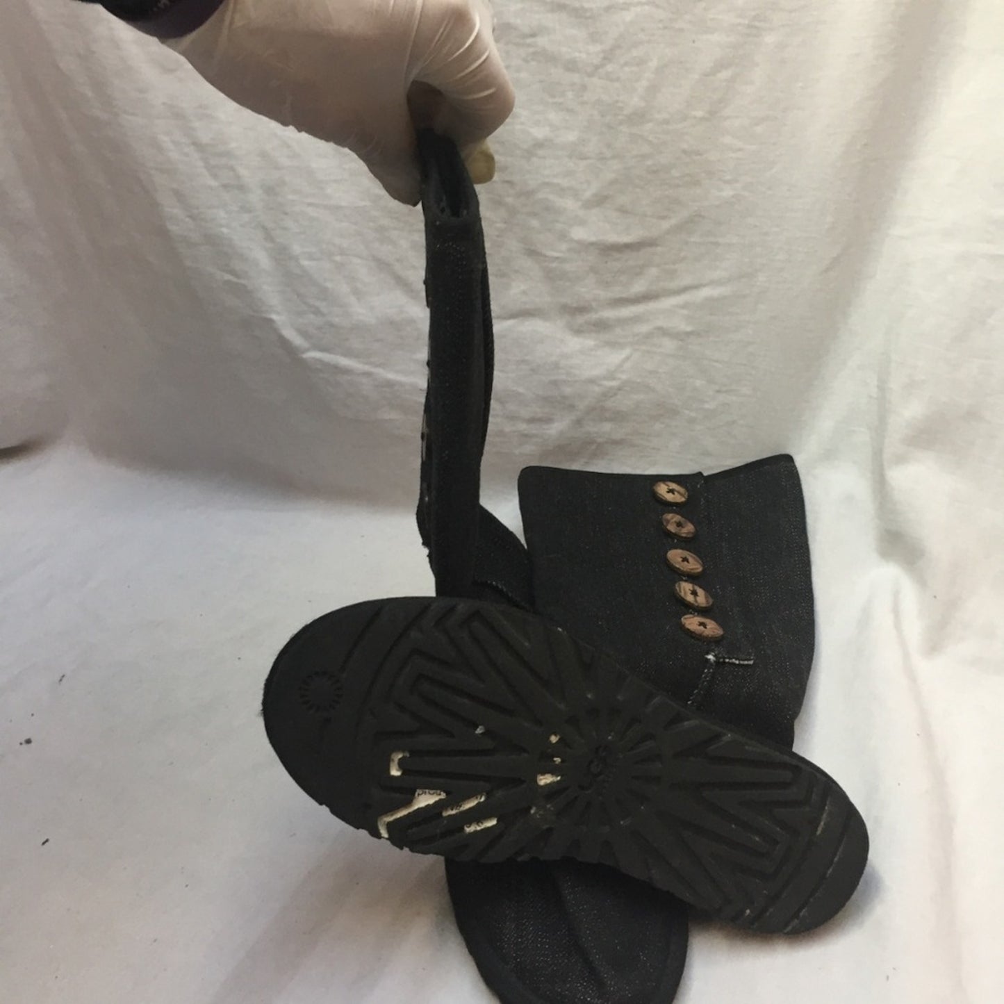 High UGG Black Boots Size: 5