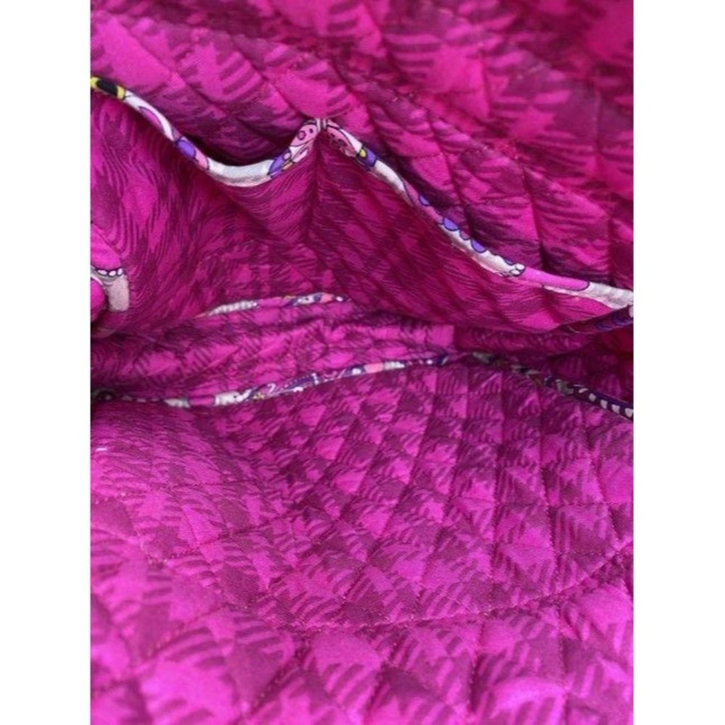 Vera Bradley Msrp Pink Gray Backpack