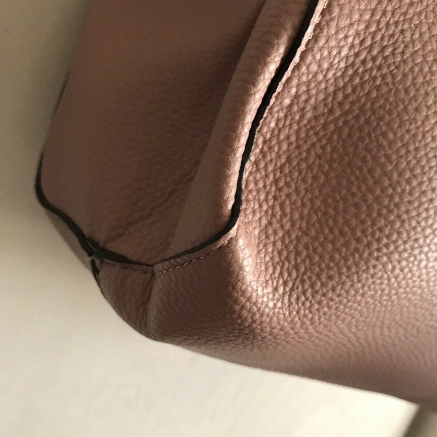 NANETTE LEPORE Large Leather Dusty Pink Handle Bag