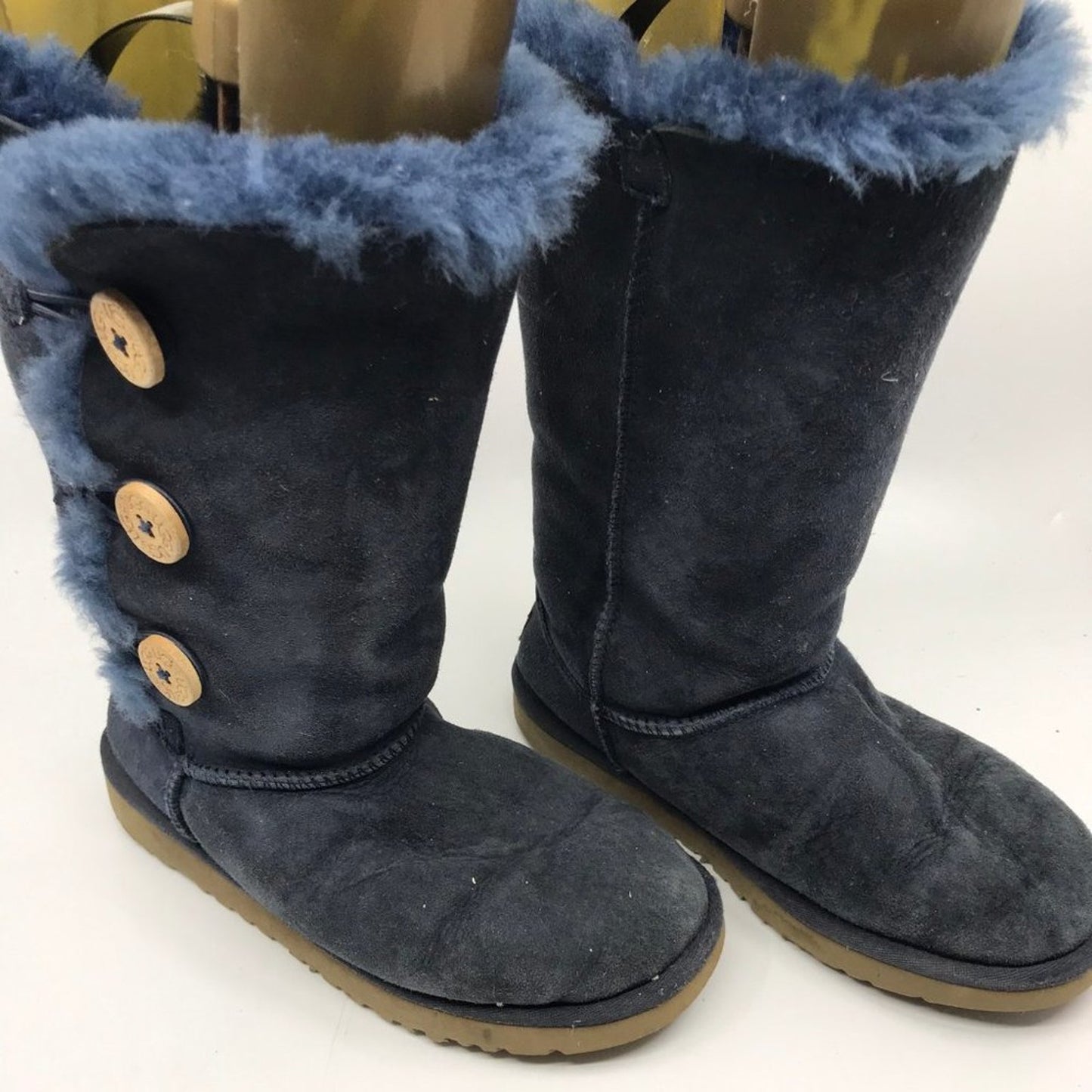 High UGG Dark Blue Boots Size: US 3