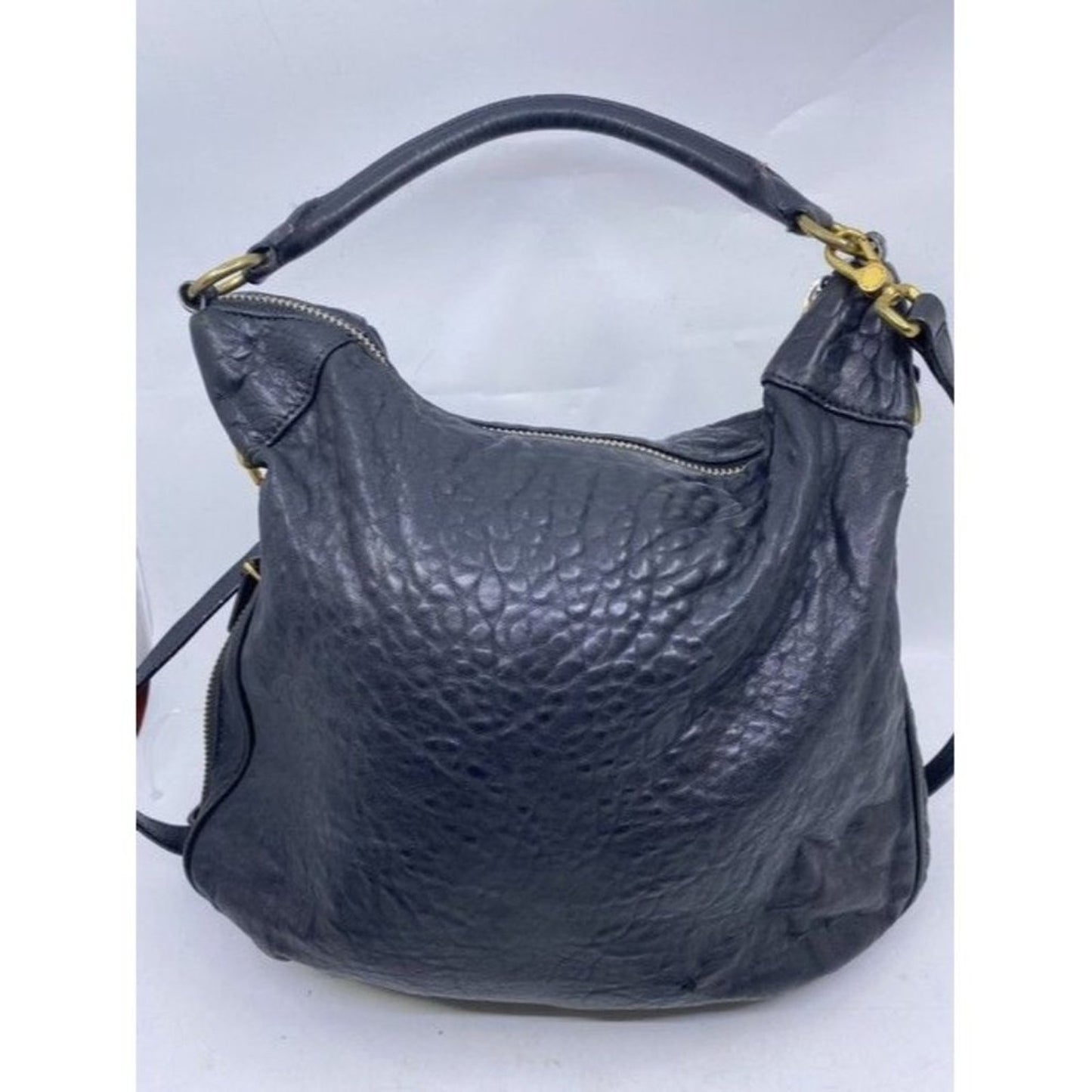 Marc By Marc Jacobs 3 Size Convertible Black Leather Cross Body Bag