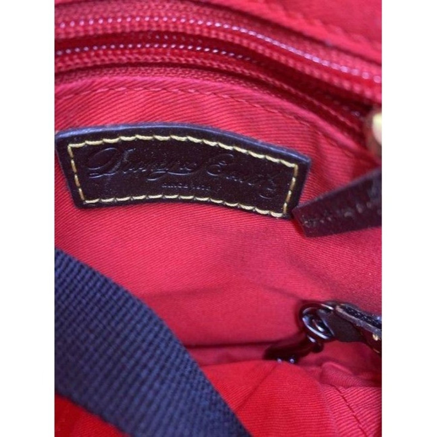 dooney and bourke small gray black cross body bag