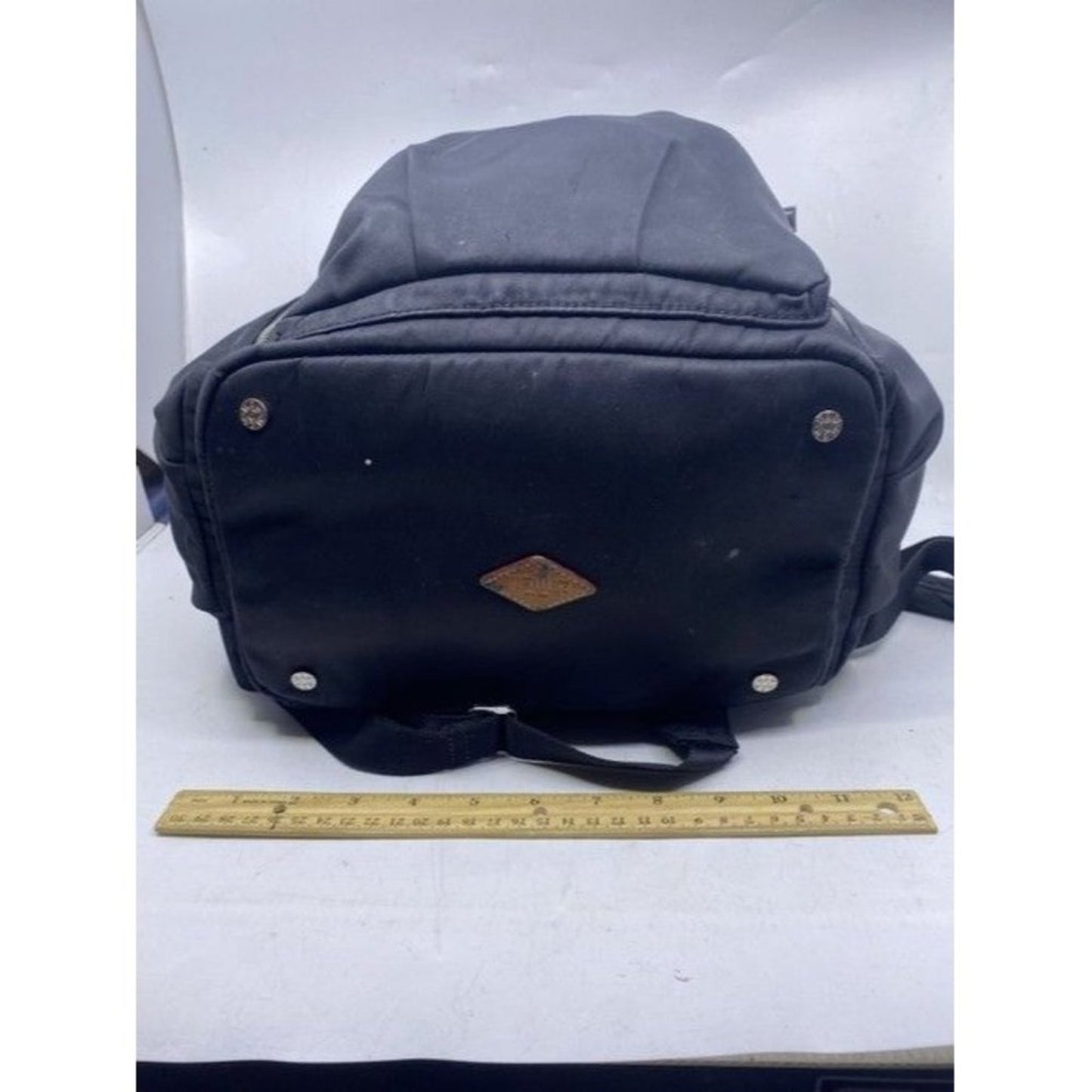 Mz Wallace Cece Moto Black Nylon Backpack