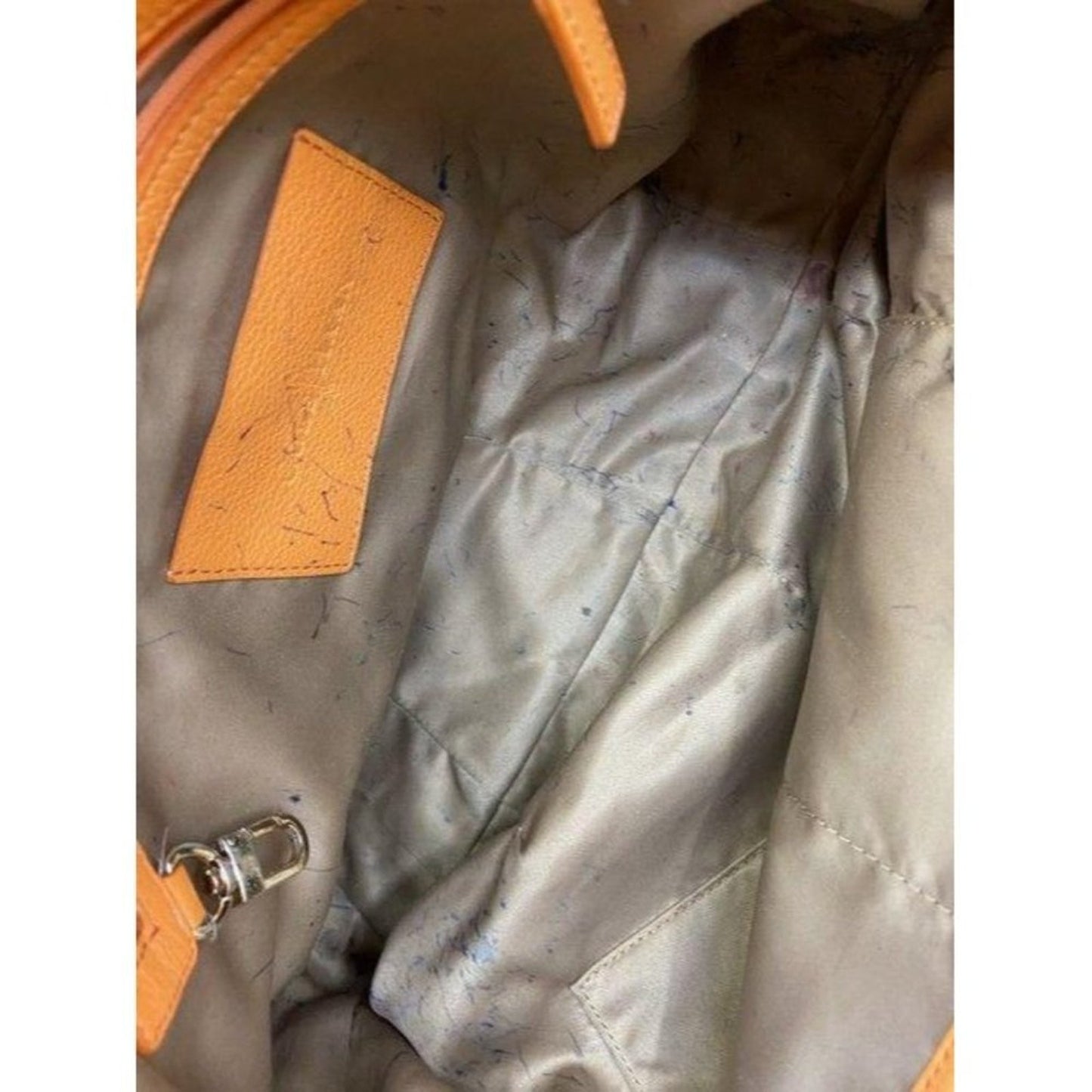 cole haan crossbody xl crossbody orange leather sh