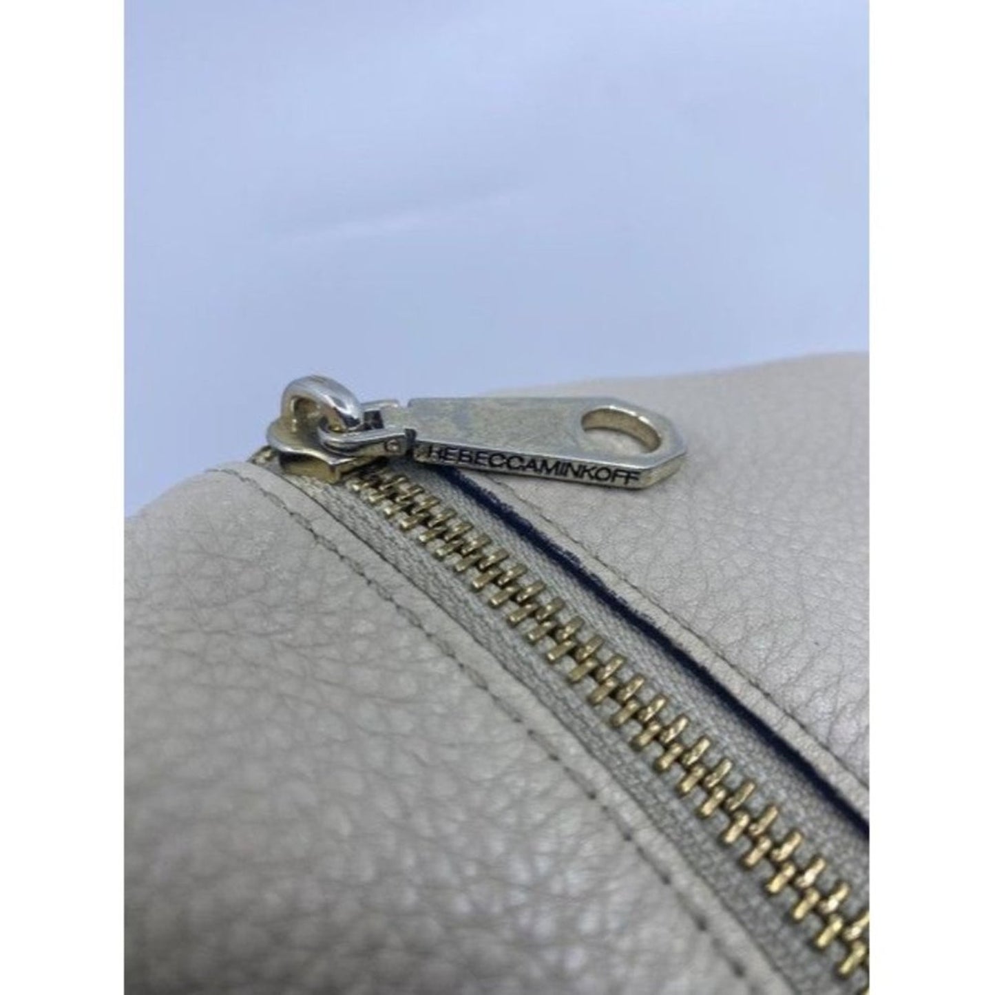Rebecca Minkoff Stevie Julian Fringe Nubuck Gray Leather Backpack