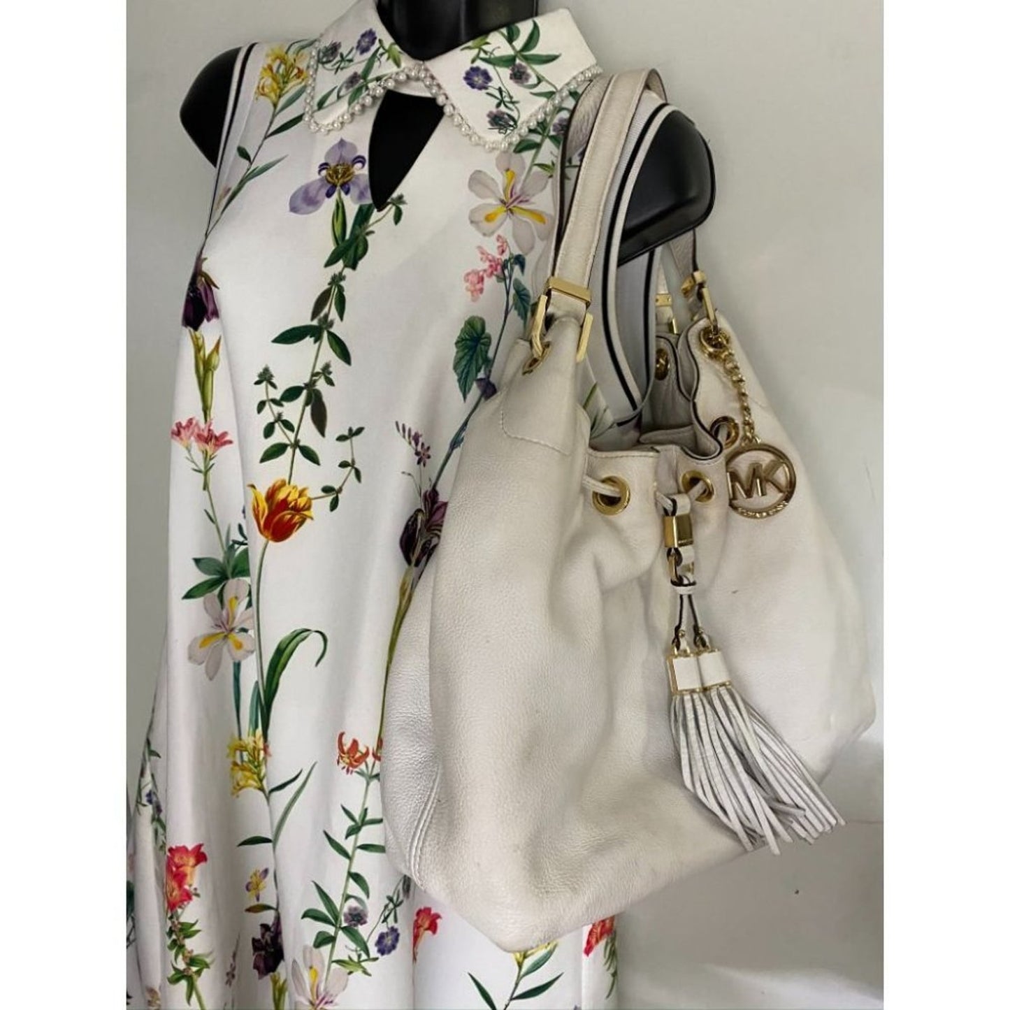 MICHAEL KORS Large Leather Shoulder Bag $390