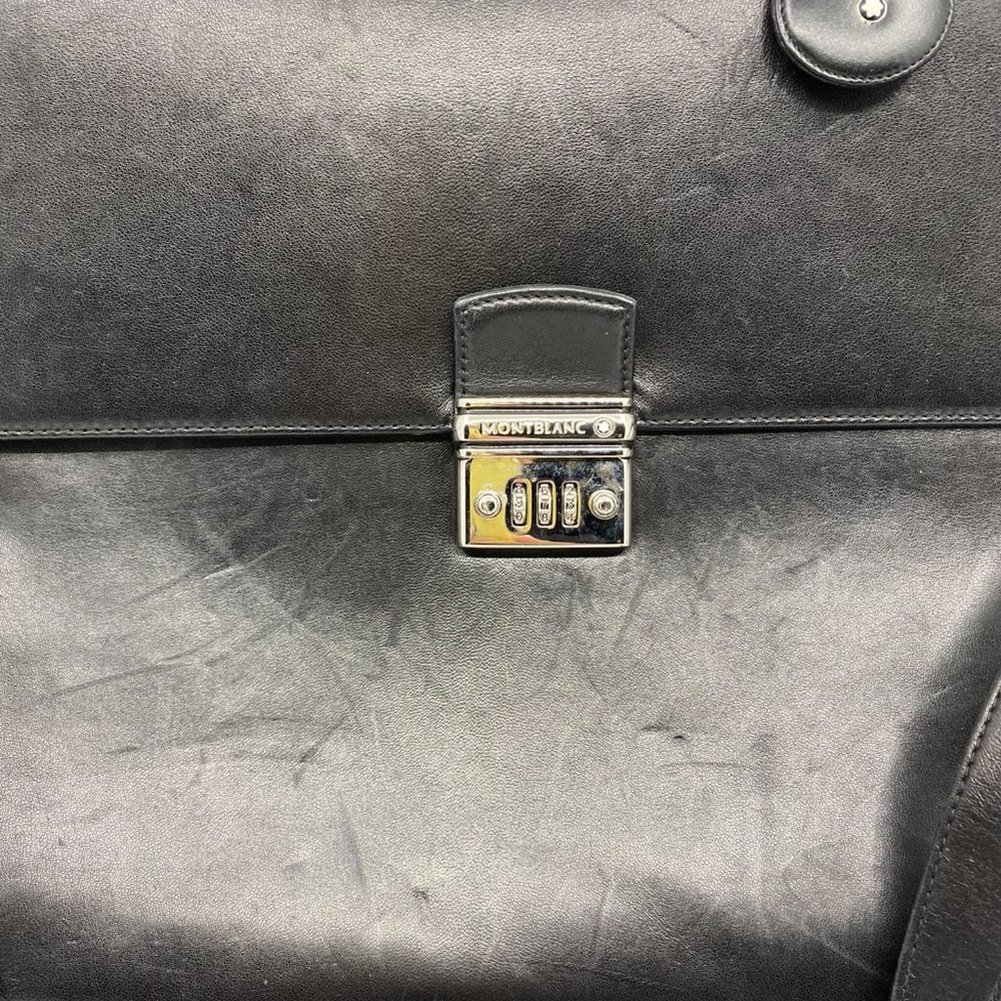 MONT BLANC Leather Briefcase