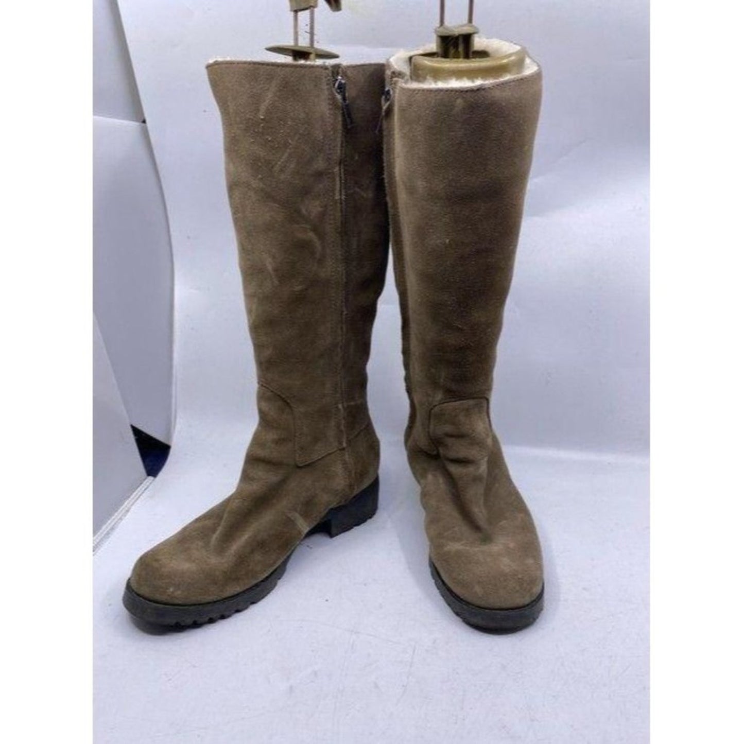 Ugg Australia Tan Tall Full Height Zipper Bootsboo