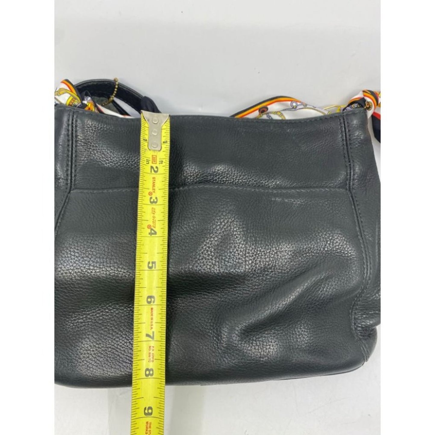 Coach Black Crossbody Bag Customized with Applique