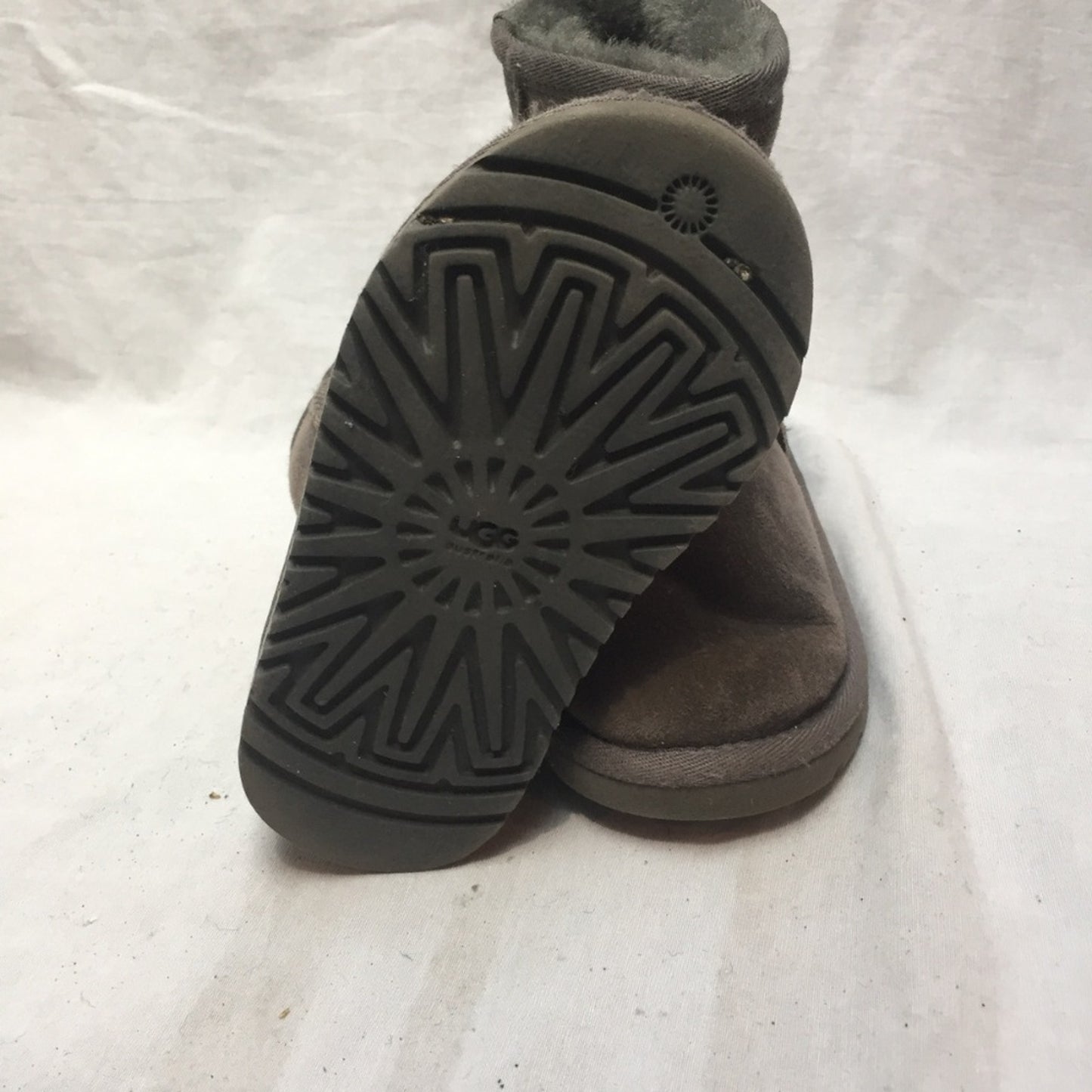 Toddler - Mini UGG Gray Boots Size: 8