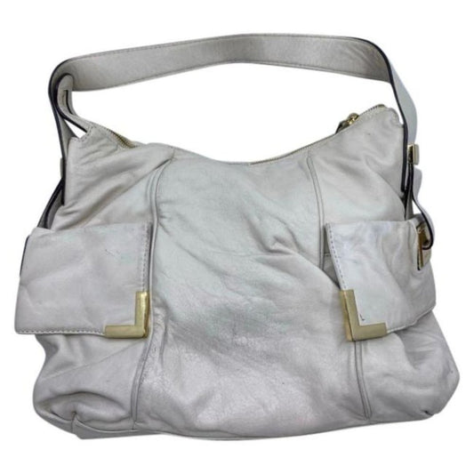 Michael Kors White Large Hobo Bag