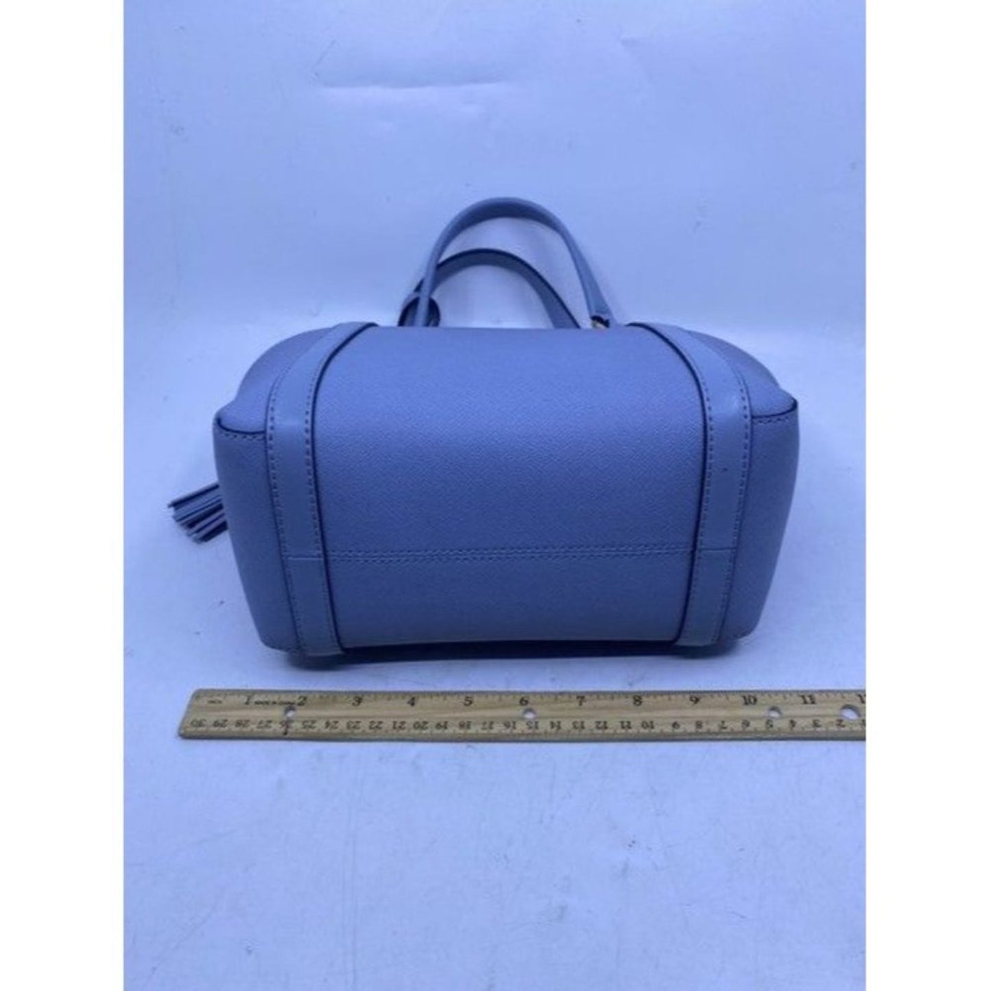 Michael Michael Kors Small Sullivan Convertible Top Zip Tote Blue Leathe…