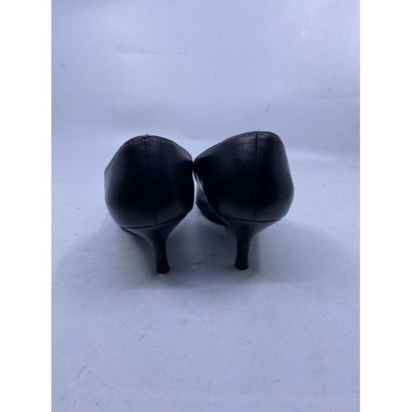 Salvatore Ferragamo Black Light Insignia Pumps Size Us