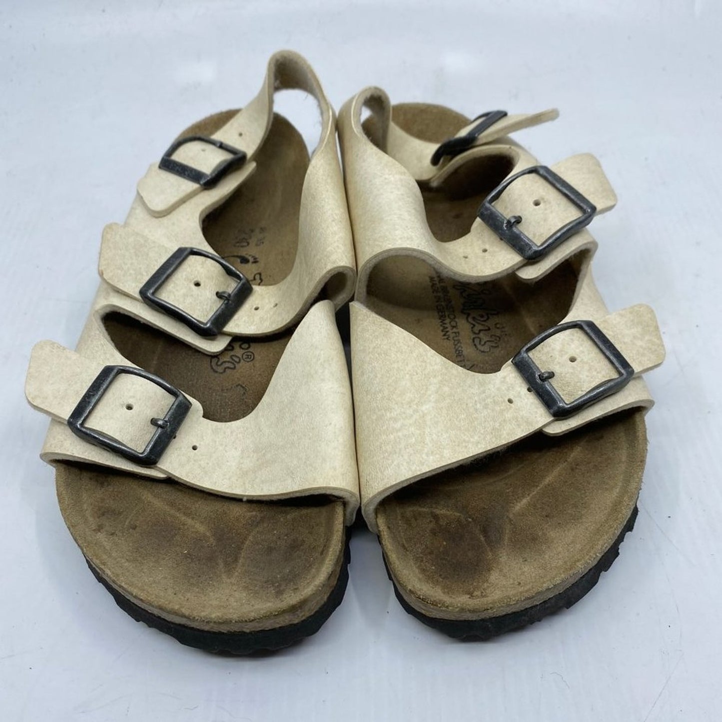Unisex Birkenstock Alpro White Sandals Sz: EU 36