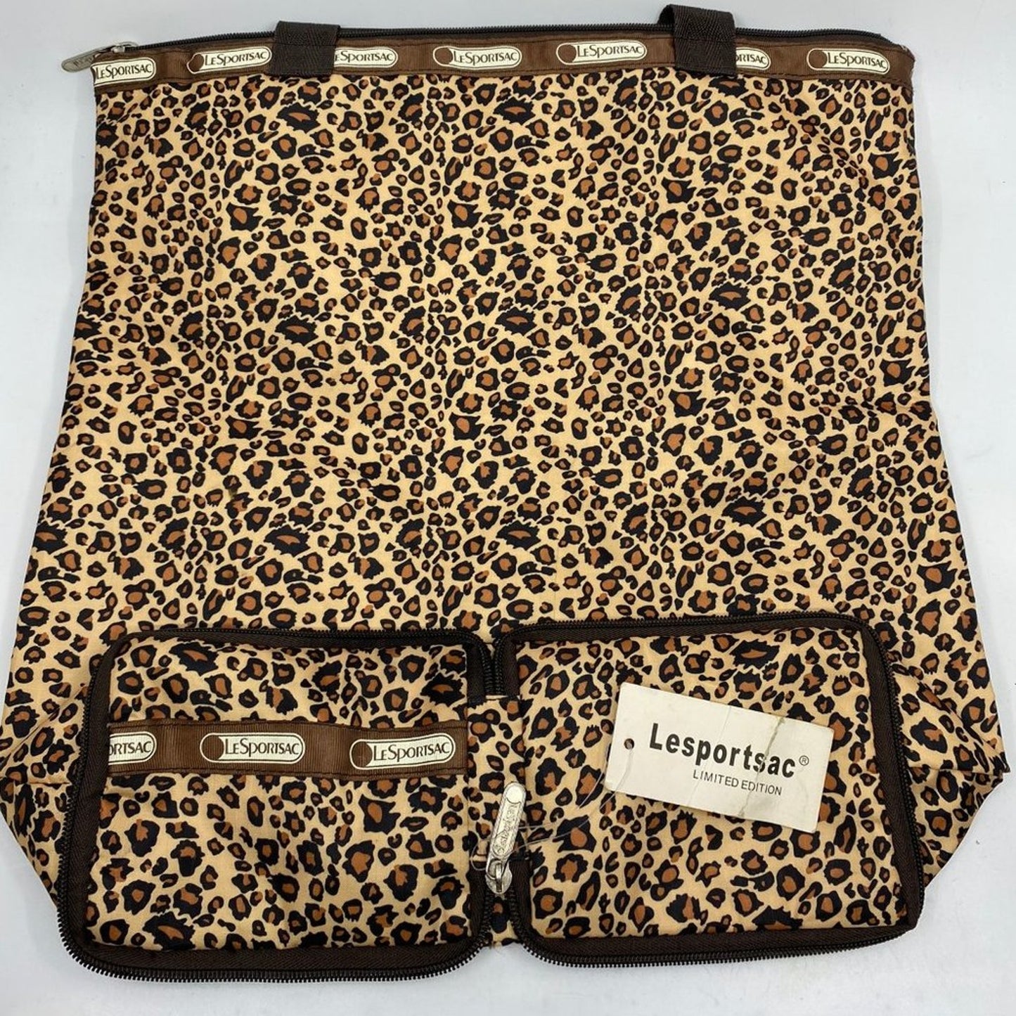 Le Sportsec Tan Large Shopping Tote