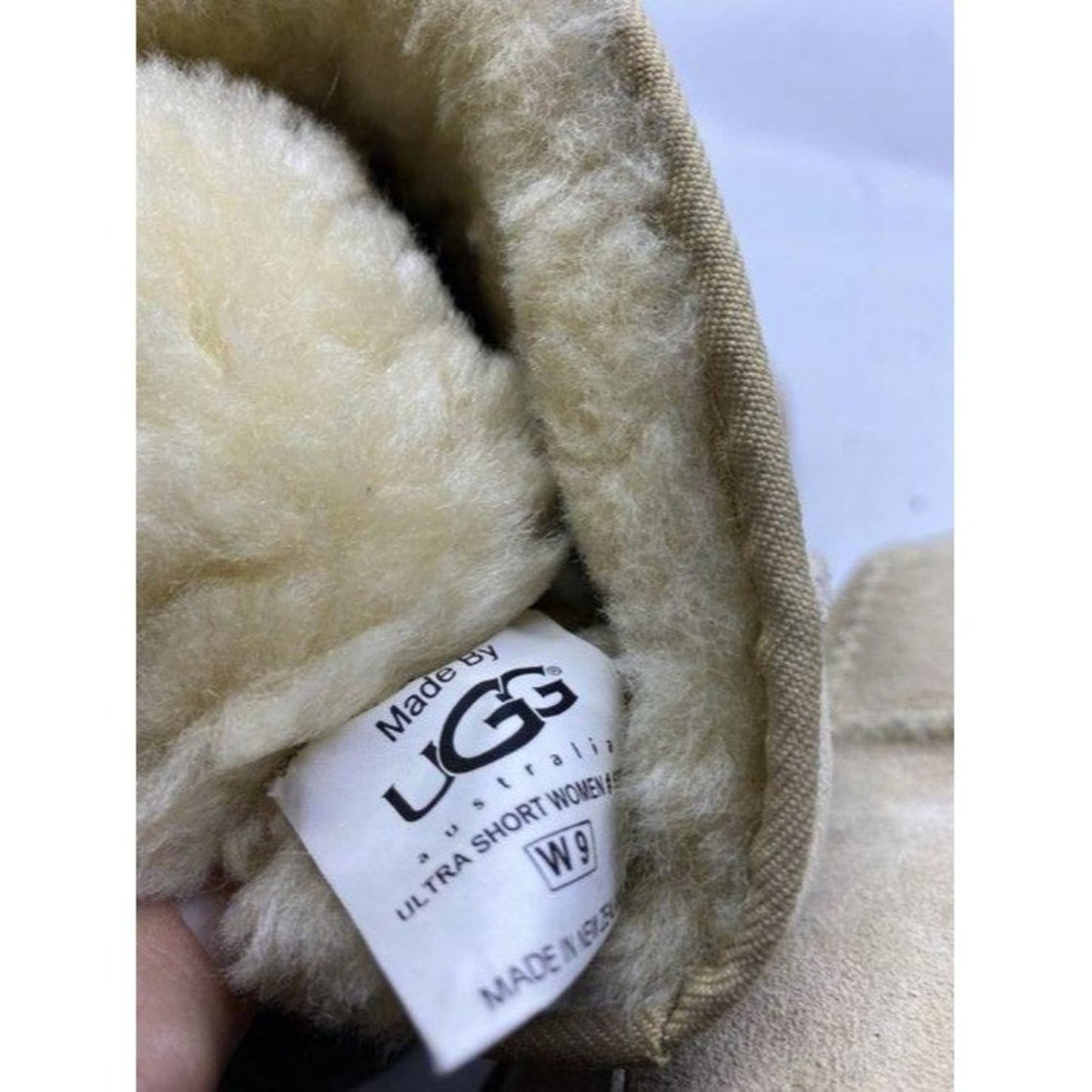Ugg Australia Tan Rugged Bootsbooties Size Us