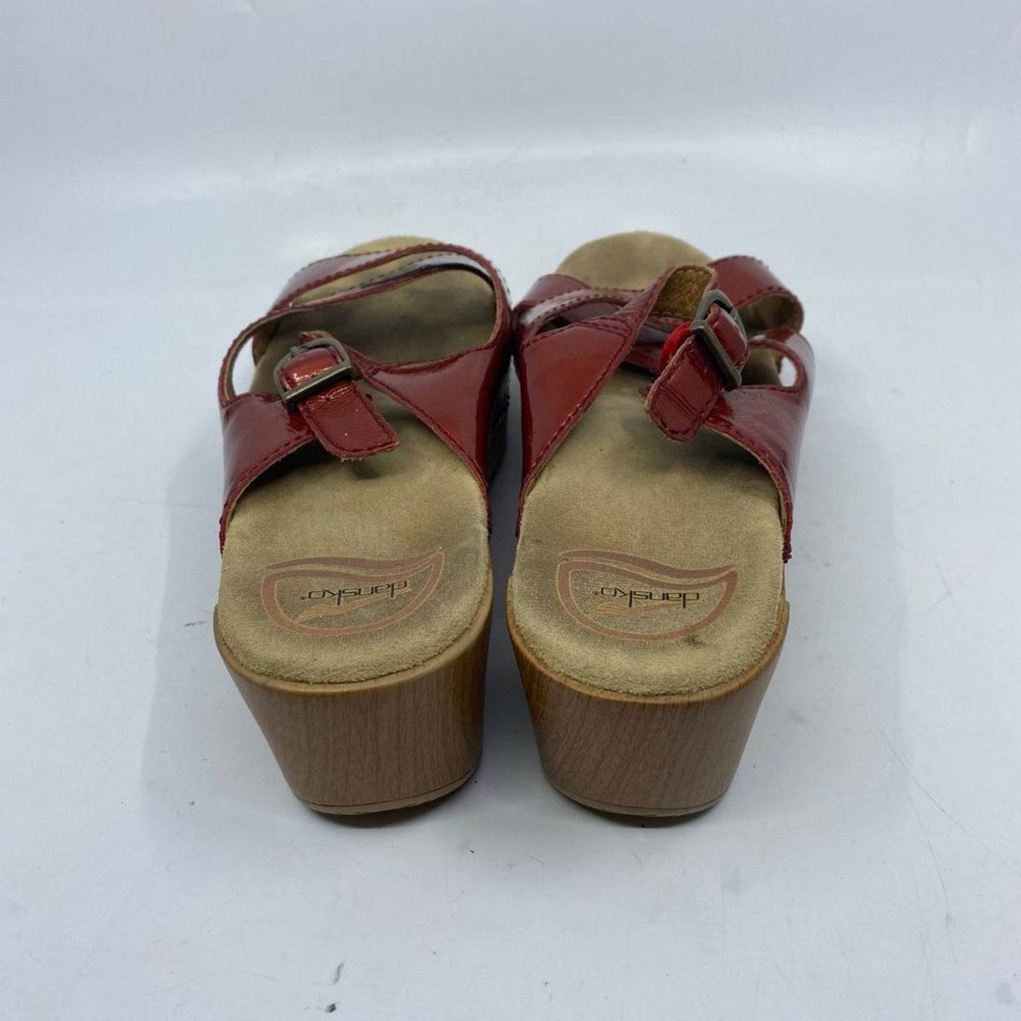 Dansko Red Open Toe size 38