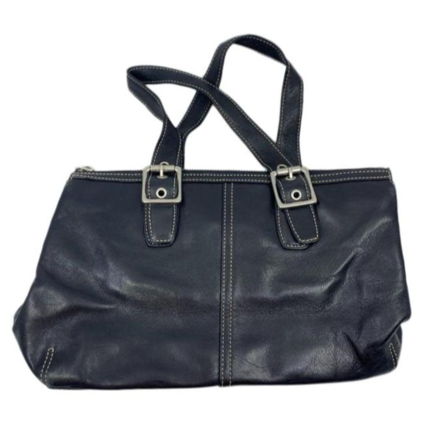 Coach Black Medium Leather Handbag