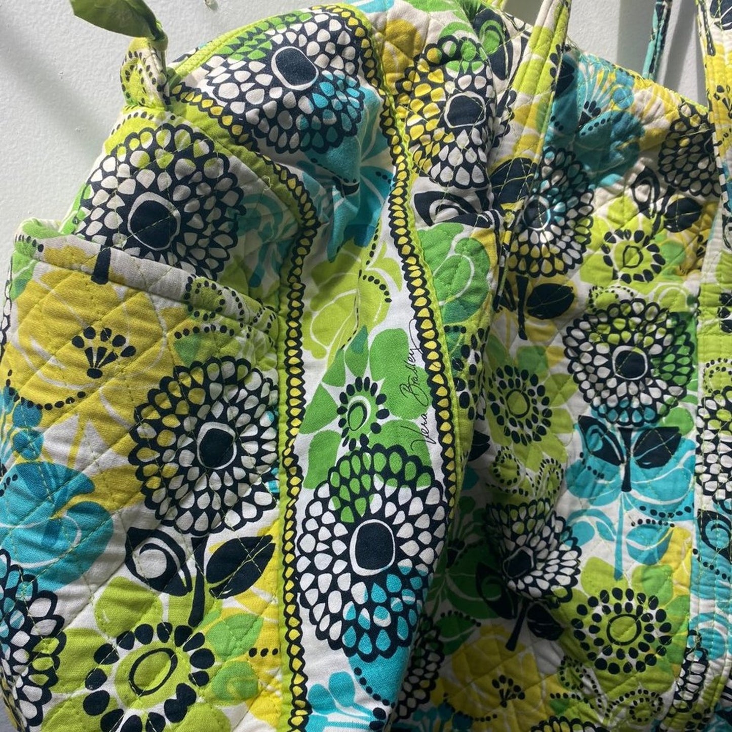 Vera Bradley Multicolor Quilted Large Travel Bag