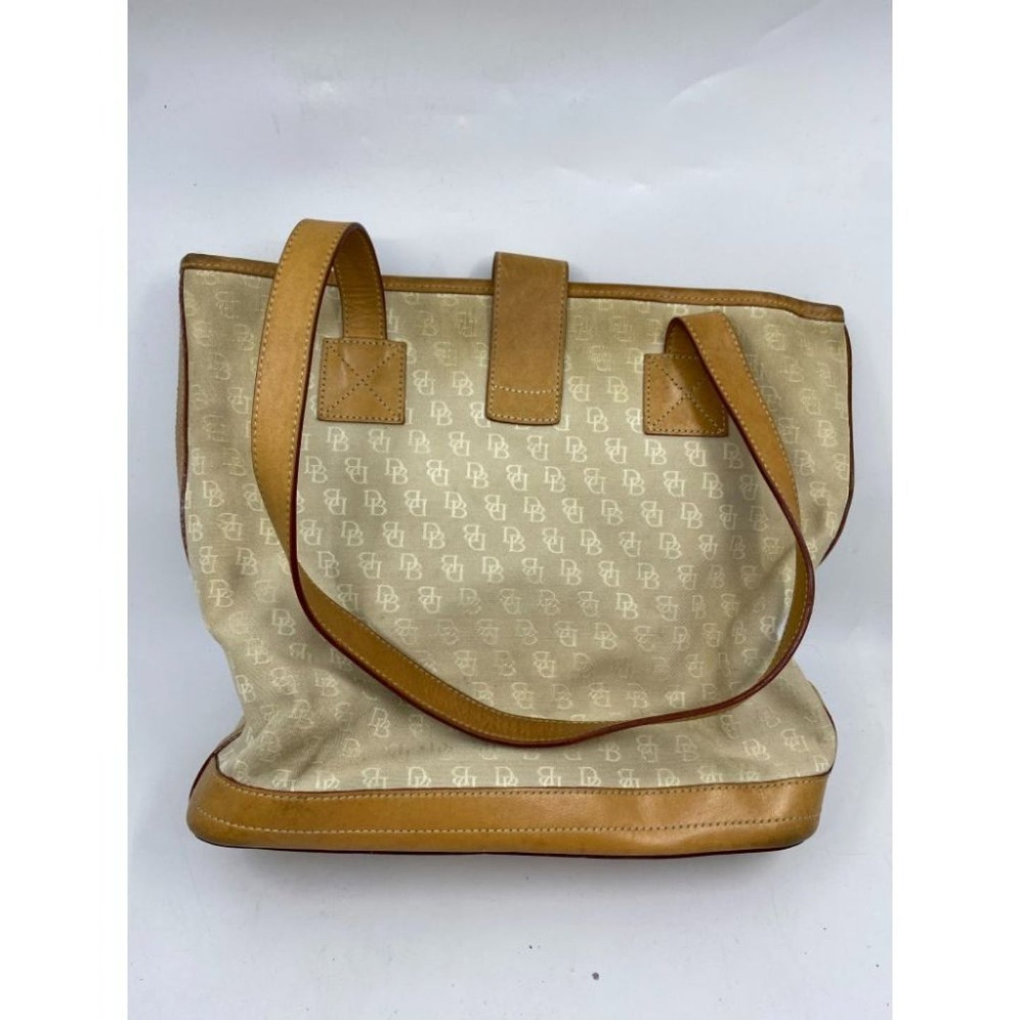 DOONEY & BOURKE Shoulder Tote Bag Customized Tan