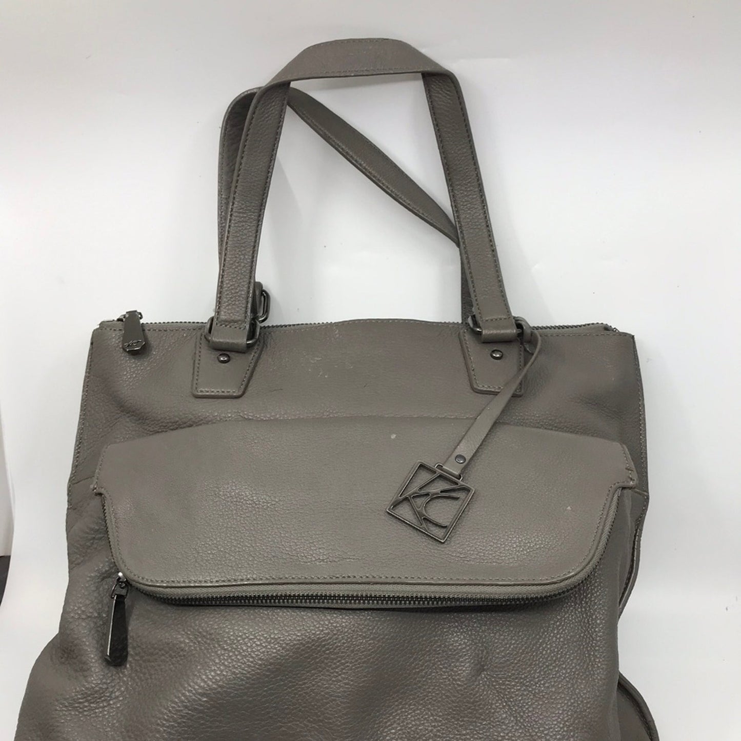 Kenneth Cole Gray leather Handbag MSRP $170